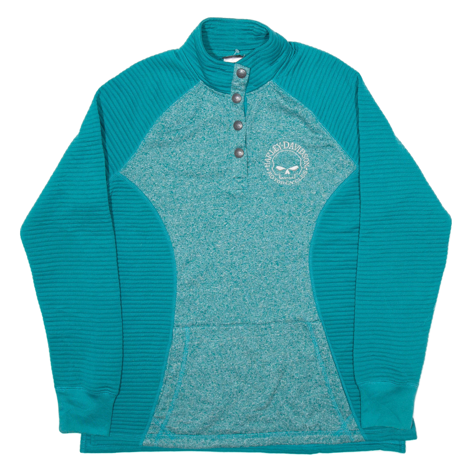Buy HARLEY DAVIDSON Womens Sweatshirt Blue Button Neck M Refurbished - $51.99 HARLEY DAVIDSON Womens Sweatshirt Blue Button Neck M Refurbished - N/A refurbished available on Cerqular