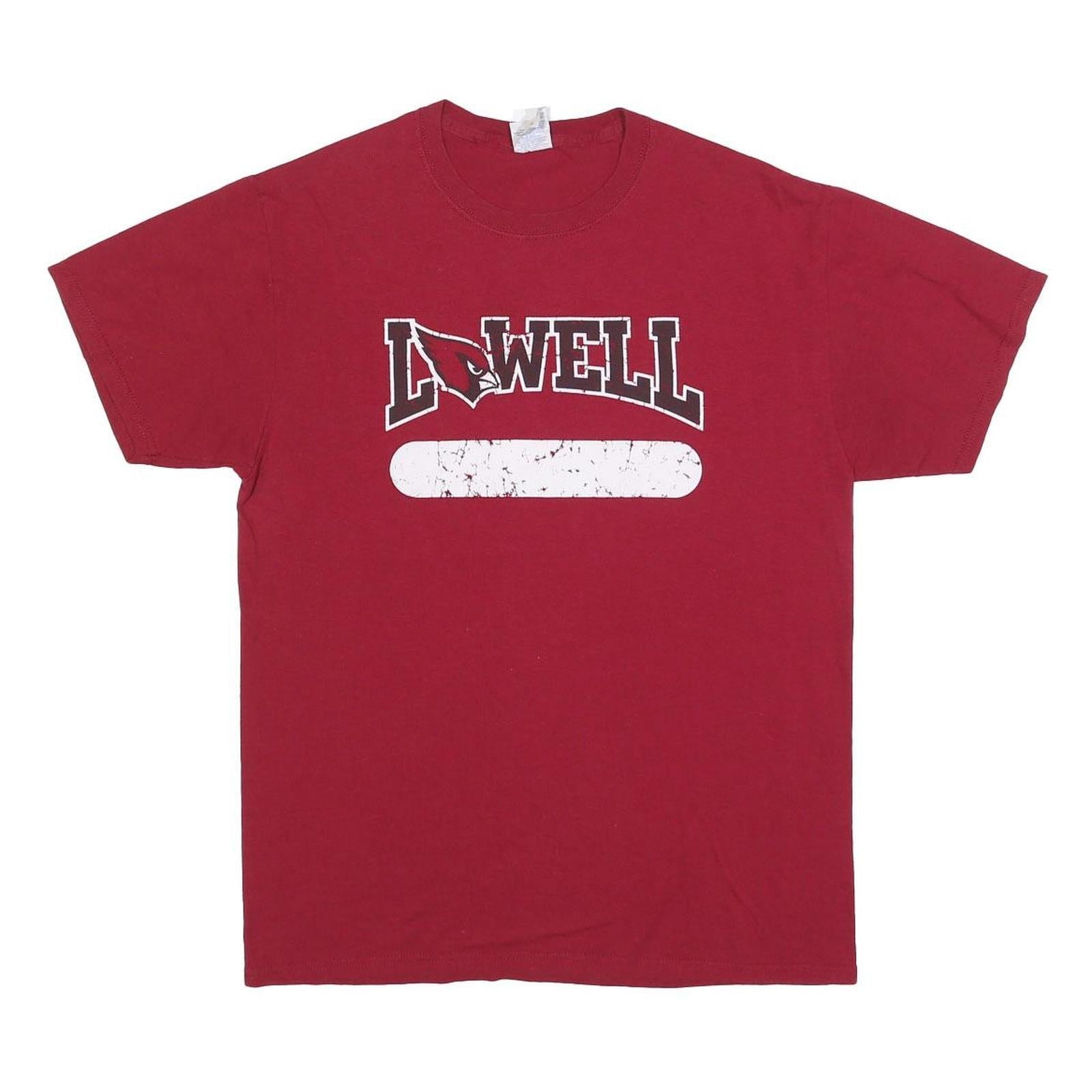 Buy JERZEES Mens Red Lowell Graphic T-Shirt M Short Sleeve Crew Neck Collegiate Refurbished - $12.99 JERZEES Mens Red Lowell Graphic T-Shirt M Short Sleeve Crew Neck Collegiate Refurbished - N/A refurbished available on Cerqular
