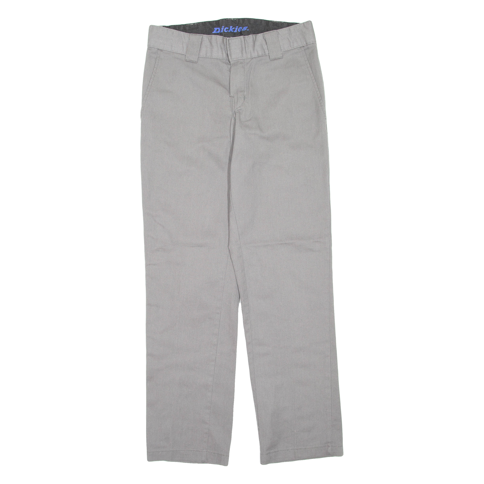 DICKIES FLEX Mens Trousers Grey Regular Straight W29 L30 Refurbished - N/A refurbished available on Cerqular