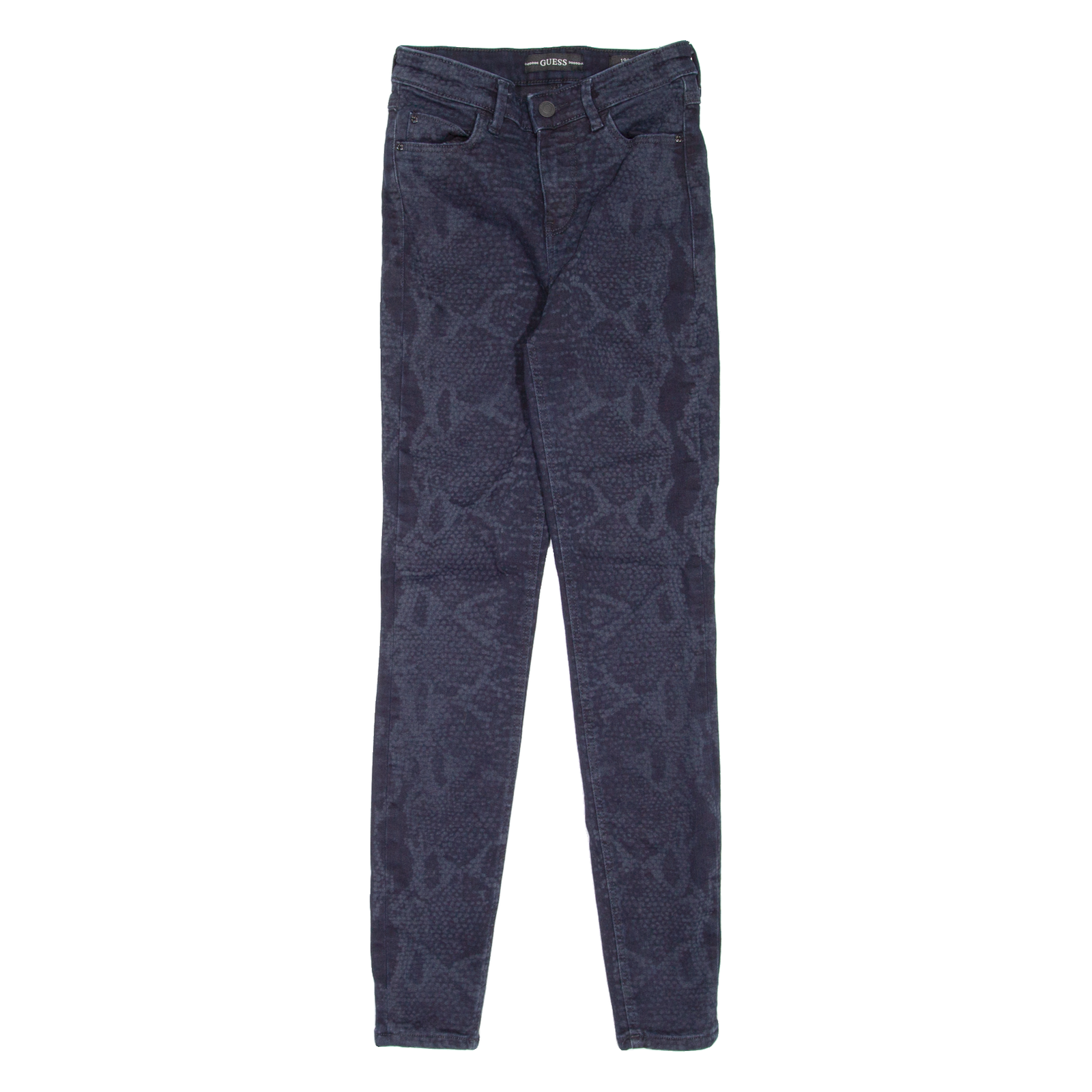 Buy GUESS 1981 Snakeskin Print Womens Jeans Blue Slim Skinny W25 L29 Refurbished - $36.39 GUESS 1981 Snakeskin Print Womens Jeans Blue Slim Skinny W25 L29 Refurbished - N/A refurbished available on Cerqular