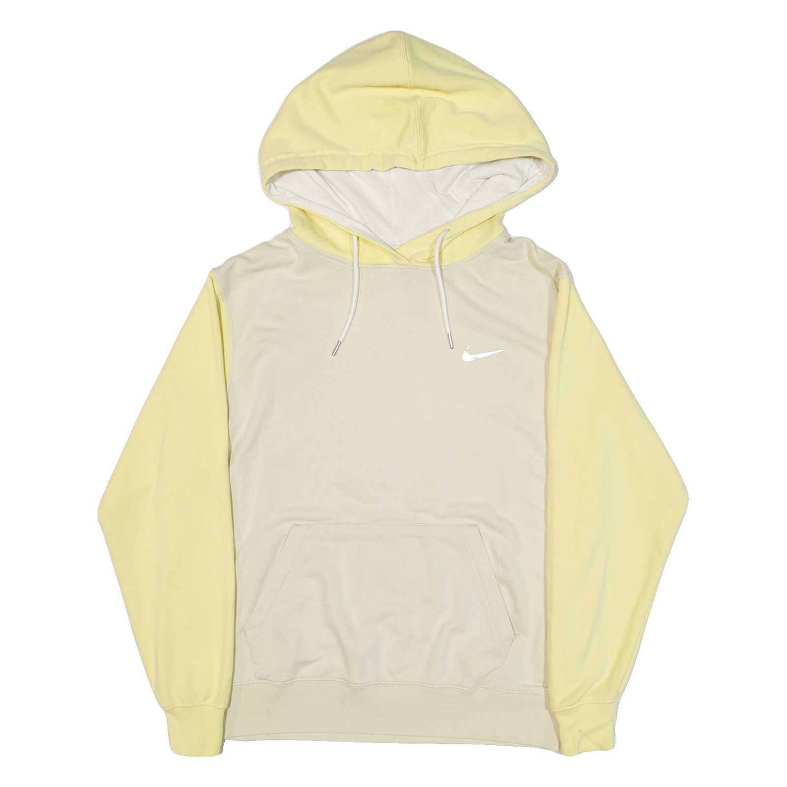 NIKE Womens Beige Hoodie S Refurbished - N/A refurbished available on Cerqular