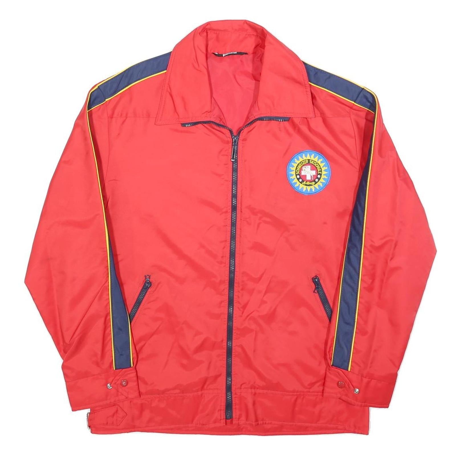 Buy PROTECTOR Mens Red & Navy Stripe Sports Zip Jacket M Polyester Blend Refurbished - $37.69 PROTECTOR Mens Red & Navy Stripe Sports Zip Jacket M Polyester Blend Refurbished - N/A refurbished available on Cerqular