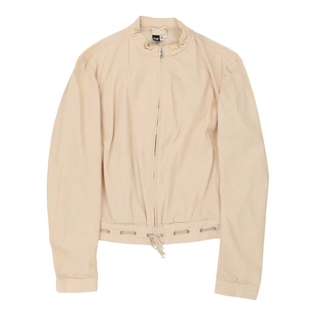 Gianfranco Ferre Jeans Jacket - Small Beige Nylon | Size: small Refurbished - N/A (Preloved Designer is not a specific brand, it refurbished available on Cerqular