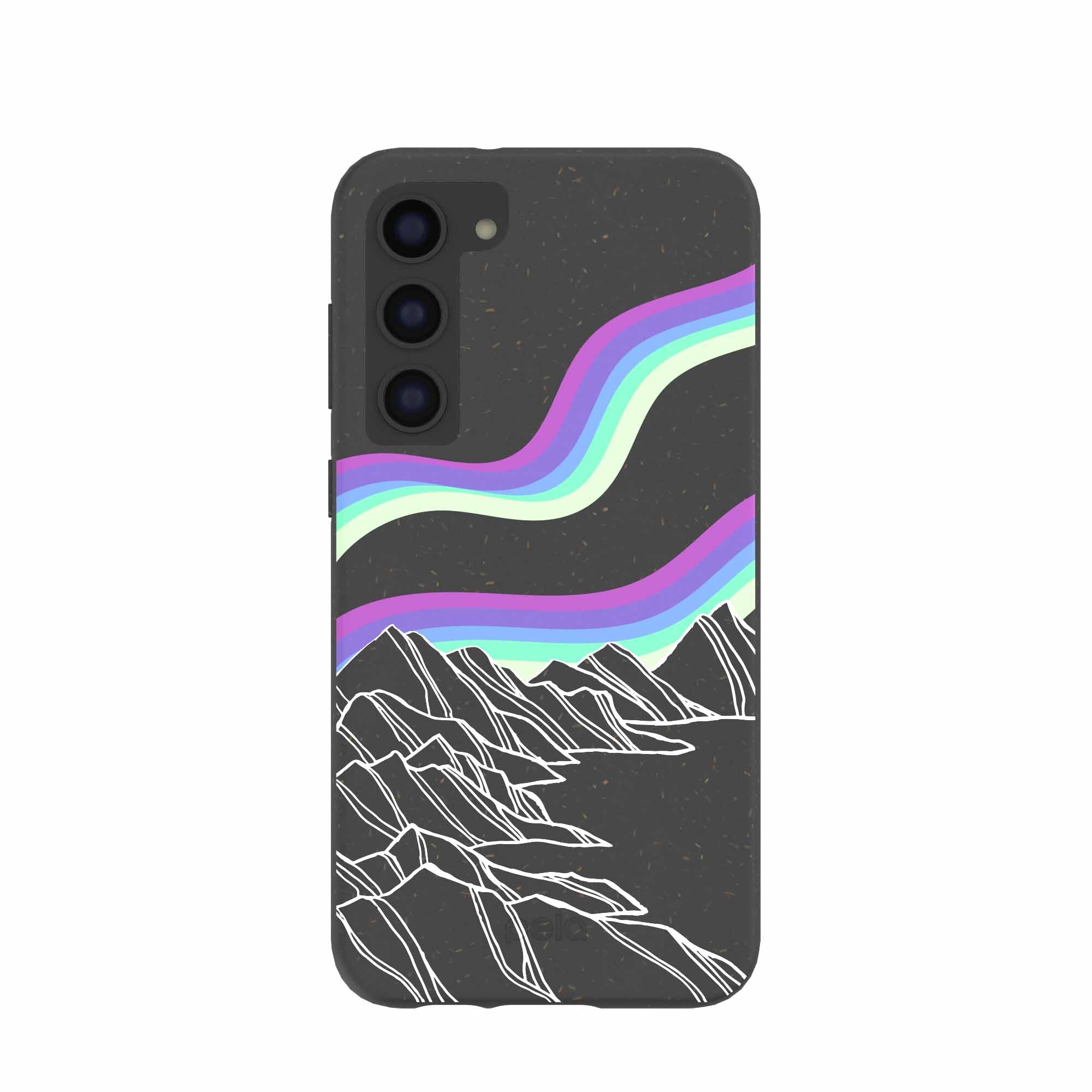Black Glow Samsung Galaxy S23+(Plus) Case Refurbished - Pela Case refurbished available on Cerqular