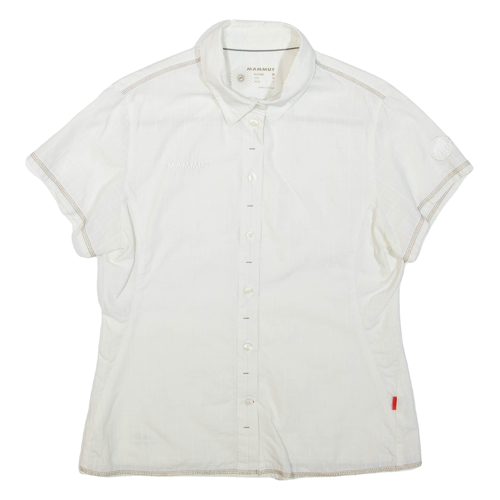 MAMMUT Womens Plain Shirt White M Refurbished - N/A refurbished available on Cerqular