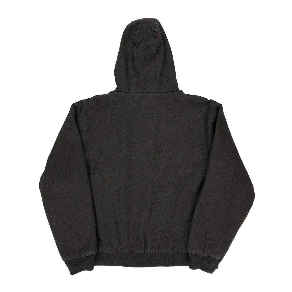 Corner Stone Jacket - Large Black Cotton Refurbished - Thrifted (note: this is a term often used to describe second- refurbished available on Cerqular