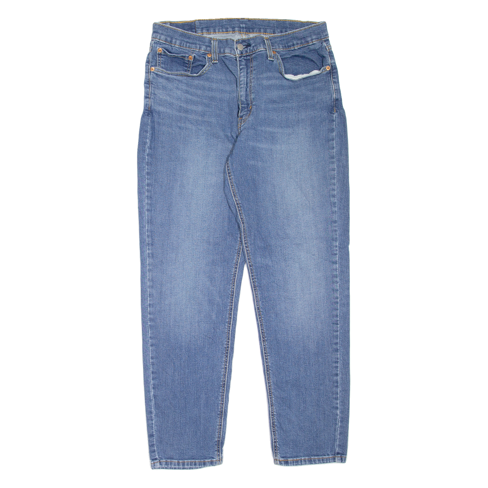 LEVI'S 531 Mens Jeans Blue Regular Tapered Stone Wash W33 L32 Refurbished - N/A refurbished available on Cerqular