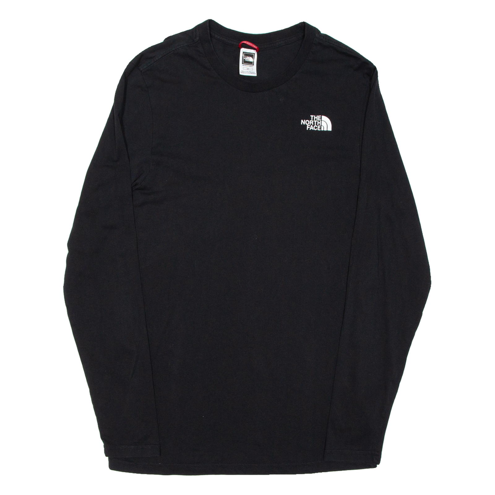THE NORTH FACE Mens T-Shirt Black Long Sleeve S Refurbished - N/A refurbished available on Cerqular