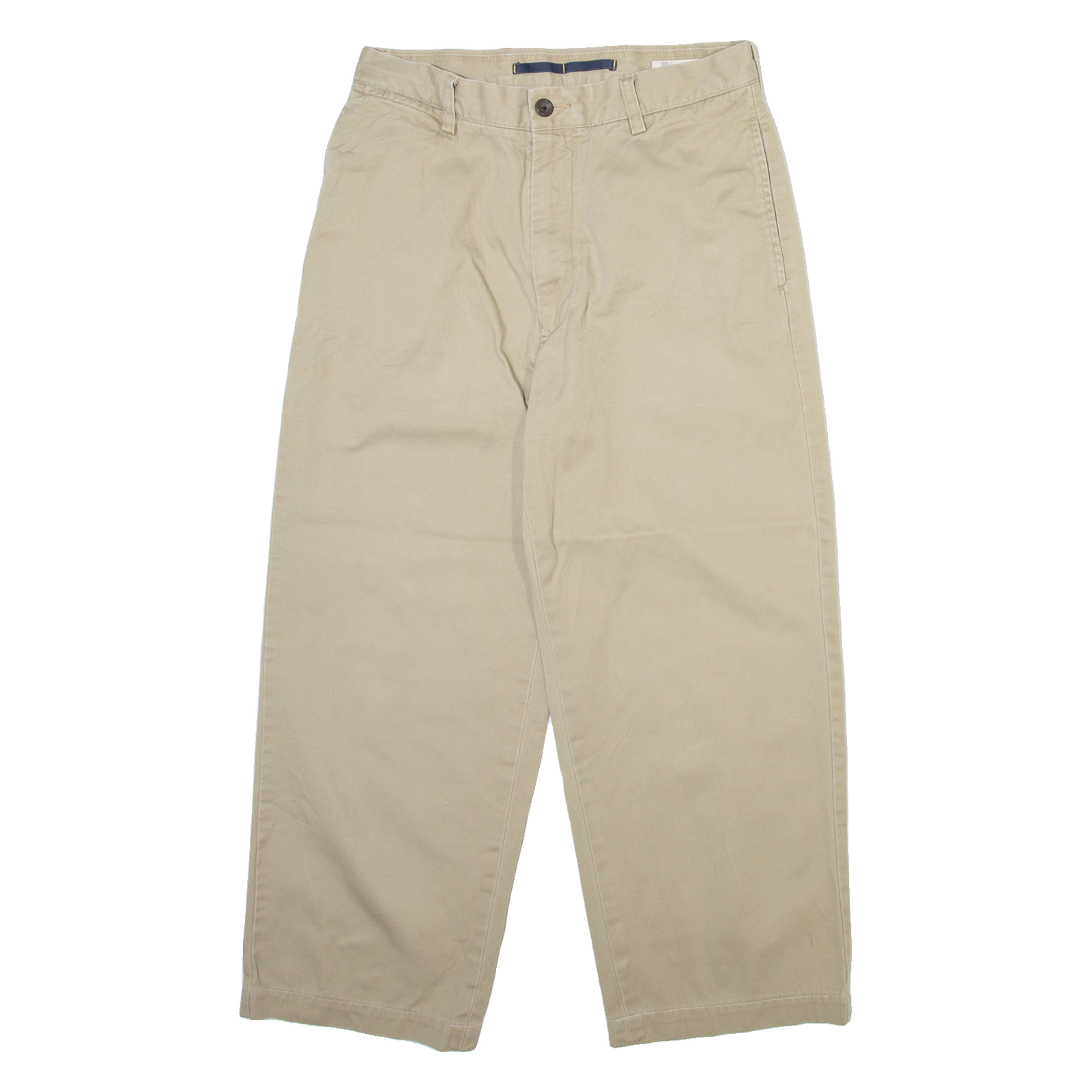 NAUTICA Mens Trousers Beige Relaxed Straight W30 L24 Refurbished - N/A refurbished available on Cerqular