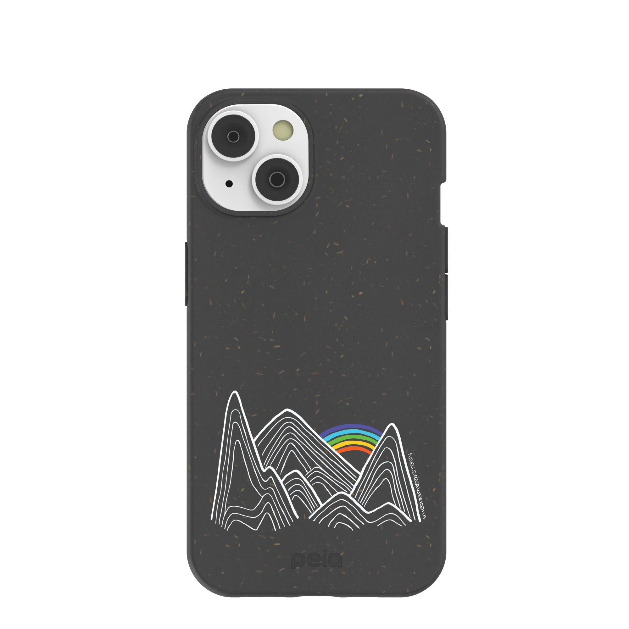 Black Elevation iPhone 14/16e Case Refurbished - Pela Case refurbished available on Cerqular