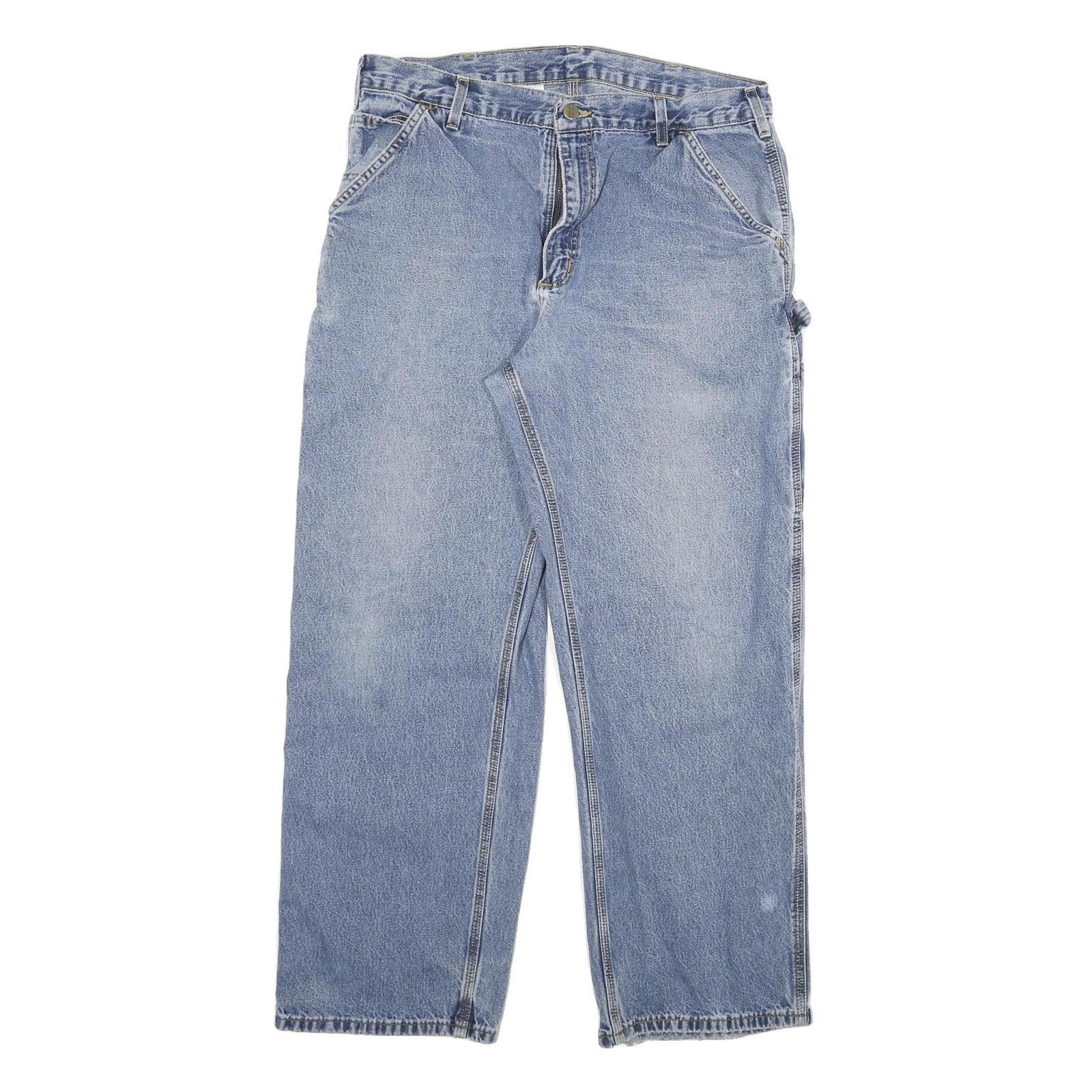Buy CARHARTT Mens Relaxed Blue Denim Jeans W34 L29 Workwear Zip Closure Refurbished - $49.39 CARHARTT Mens Relaxed Blue Denim Jeans W34 L29 Workwear Zip Closure Refurbished - N/A refurbished available on Cerqular