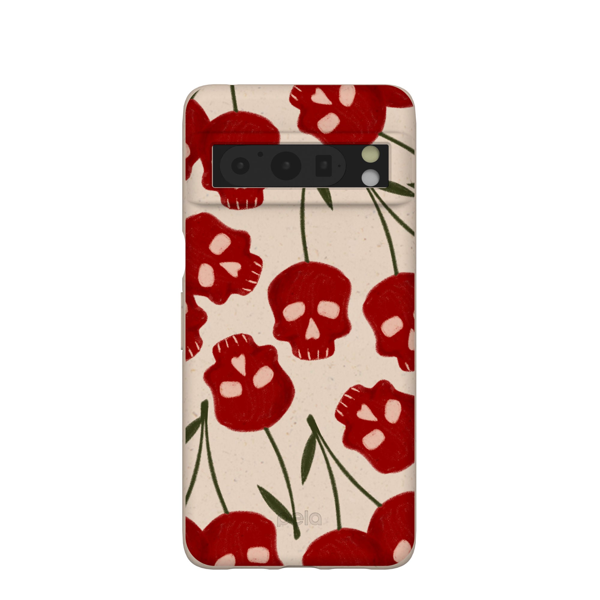 Seashell Scary Cherry Google Pixel 8 Pro Case Refurbished - Pela Case refurbished available on Cerqular