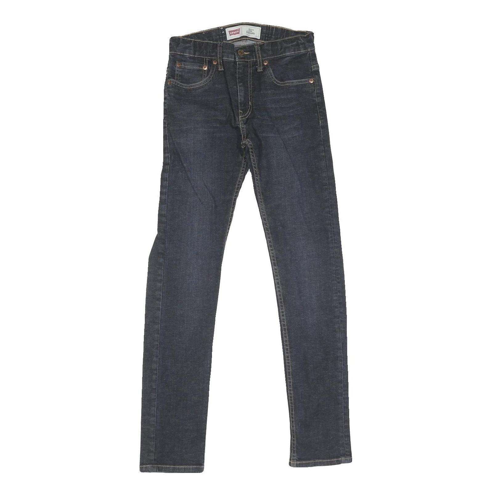 LEVI'S 512 Mens Jeans Blue Regular Slim Denim Medium W26 L29 Classic Zip Refurbished - N/A refurbished available on Cerqular