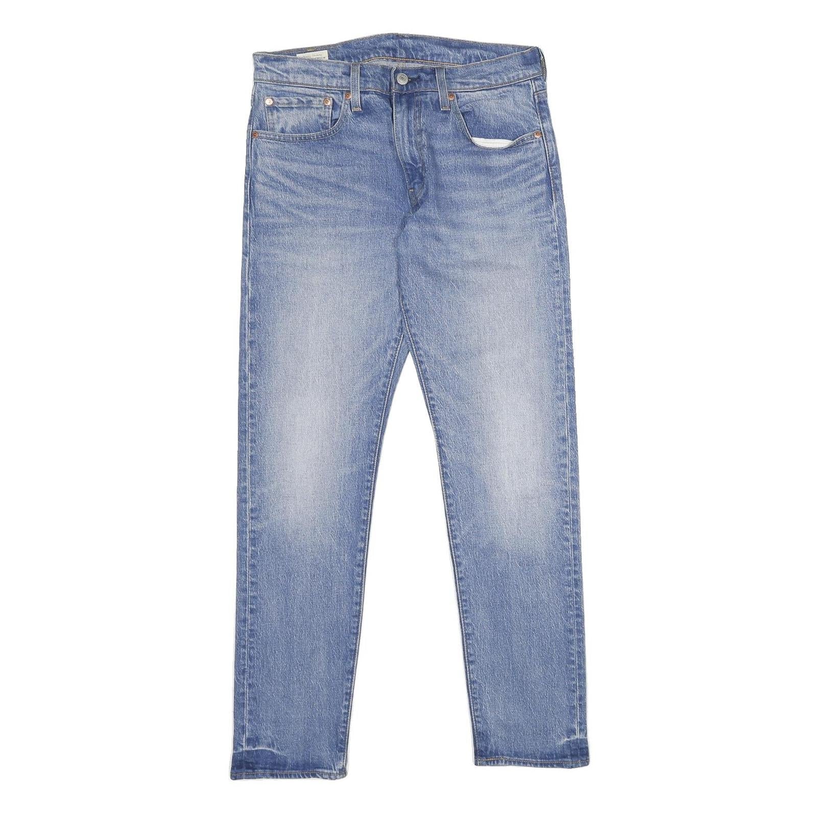 LEVI'S 512 BIG E Mens Jeans Blue Slim Skinny Denim Medium W31 L32 Classic Cotton Refurbished - N/A refurbished available on Cerqular