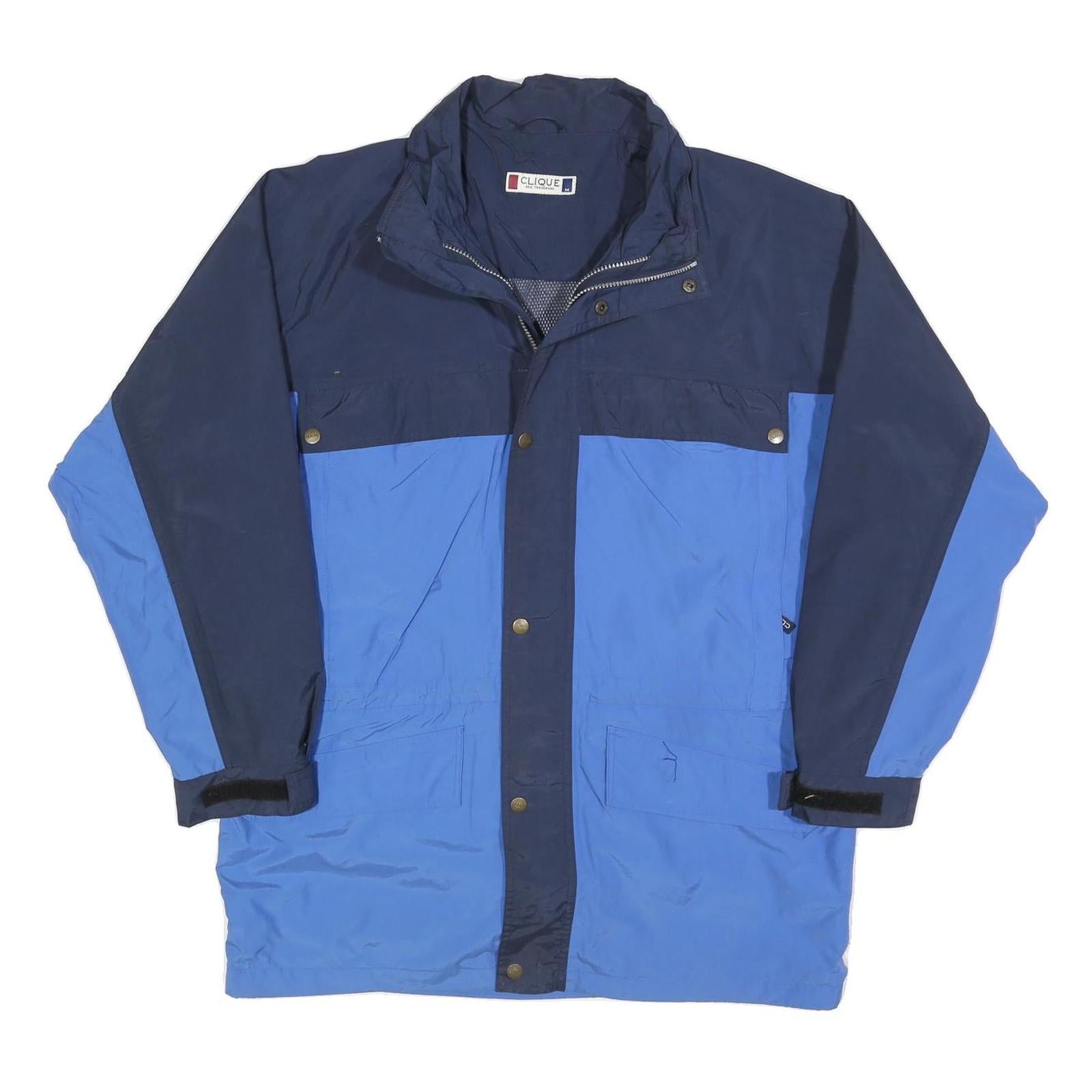 Buy CLIQUE Mens Blue & Navy Zip Jacket M Polyester Blend Colourblock Casual Outdoor Refurbished - $37.69 CLIQUE Mens Blue & Navy Zip Jacket M Polyester Blend Colourblock Casual Outdoor Refurbished - N/A refurbished available on Cerqular