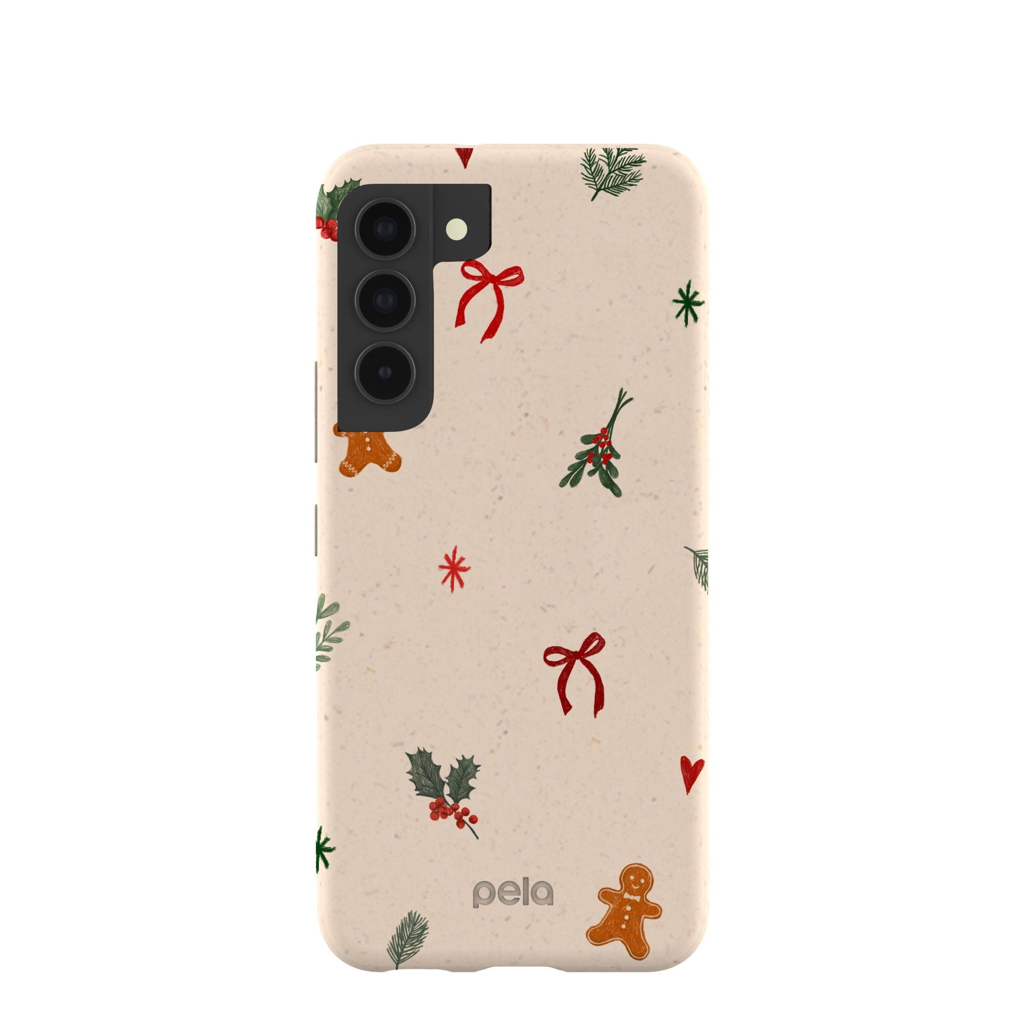 Seashell Be Merry Samsung Galaxy S22 Case Refurbished - Pela Case refurbished available on Cerqular