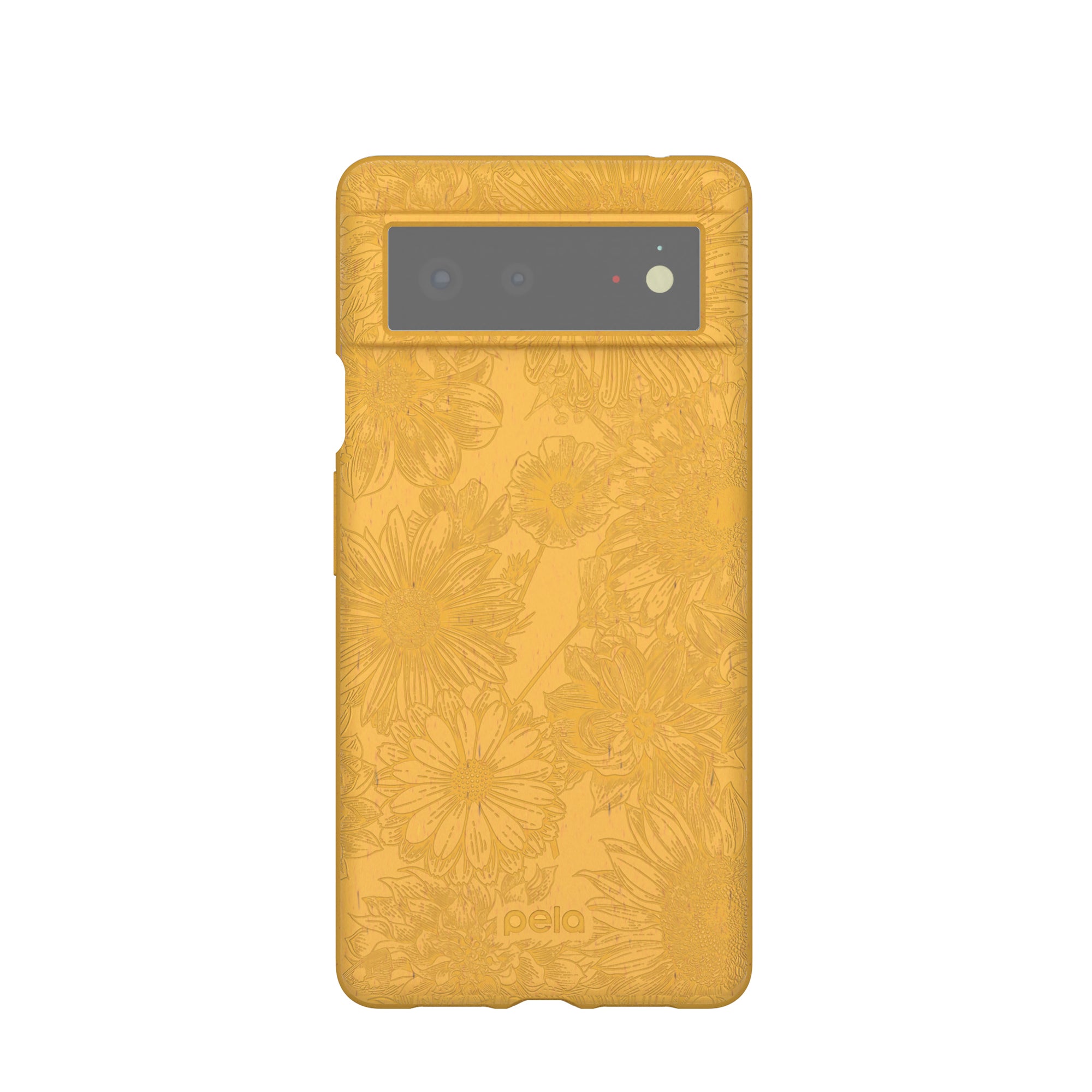 Honey Flora Google Pixel 6 Case Refurbished - Pela Case refurbished available on Cerqular