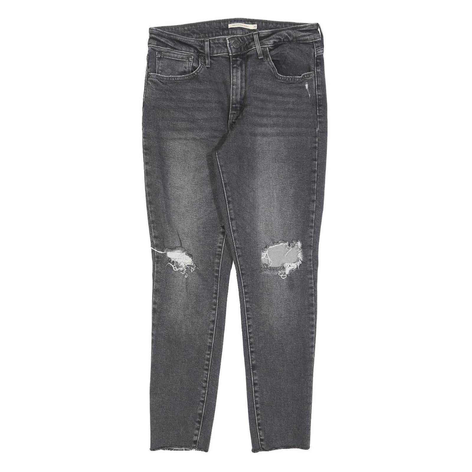 Buy LEVI'S 721 Womens Jeans Black Slim Skinny Denim Medium W30 L30 Ripped Detail Refurbished - $41.59 LEVI'S 721 Womens Jeans Black Slim Skinny Denim Medium W30 L30 Ripped Detail Refurbished - N/A refurbished available on Cerqular