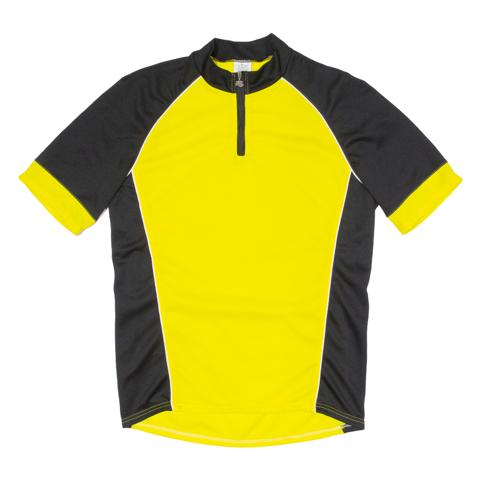 Cycling Mens Jersey Yellow 1/4 Zip M Refurbished - N/A refurbished available on Cerqular