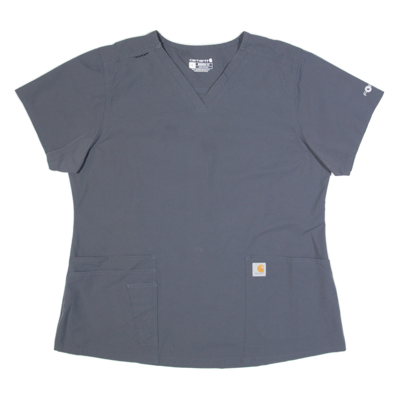 CARHARTT Modern Fit Womens Worker Shirt Grey L Refurbished - N/A refurbished available on Cerqular