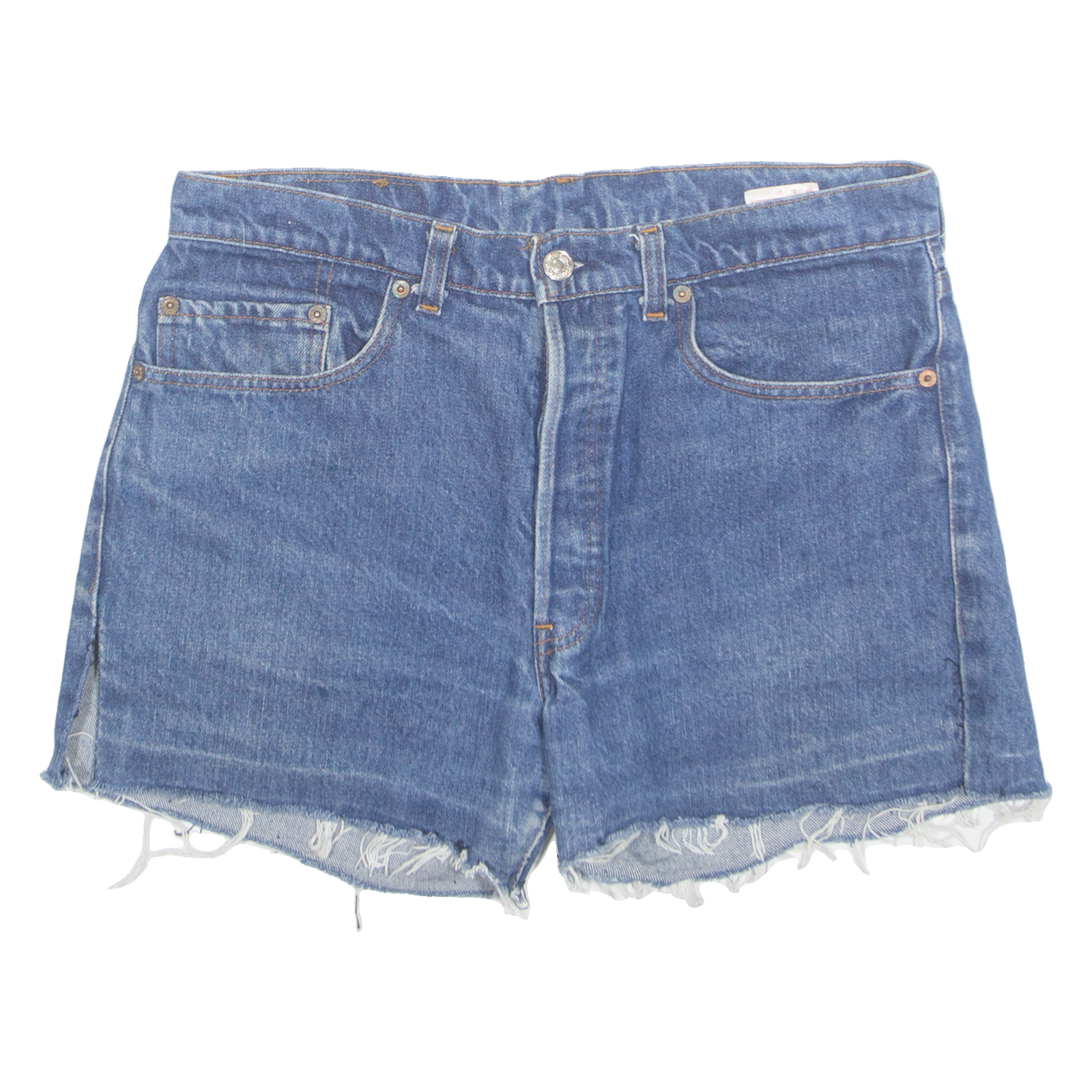 Buy LEVI'S Cut Off Womens Denim Shorts Blue M W32 Refurbished - $23.39 LEVI'S Cut Off Womens Denim Shorts Blue M W32 Refurbished - N/A refurbished available on Cerqular
