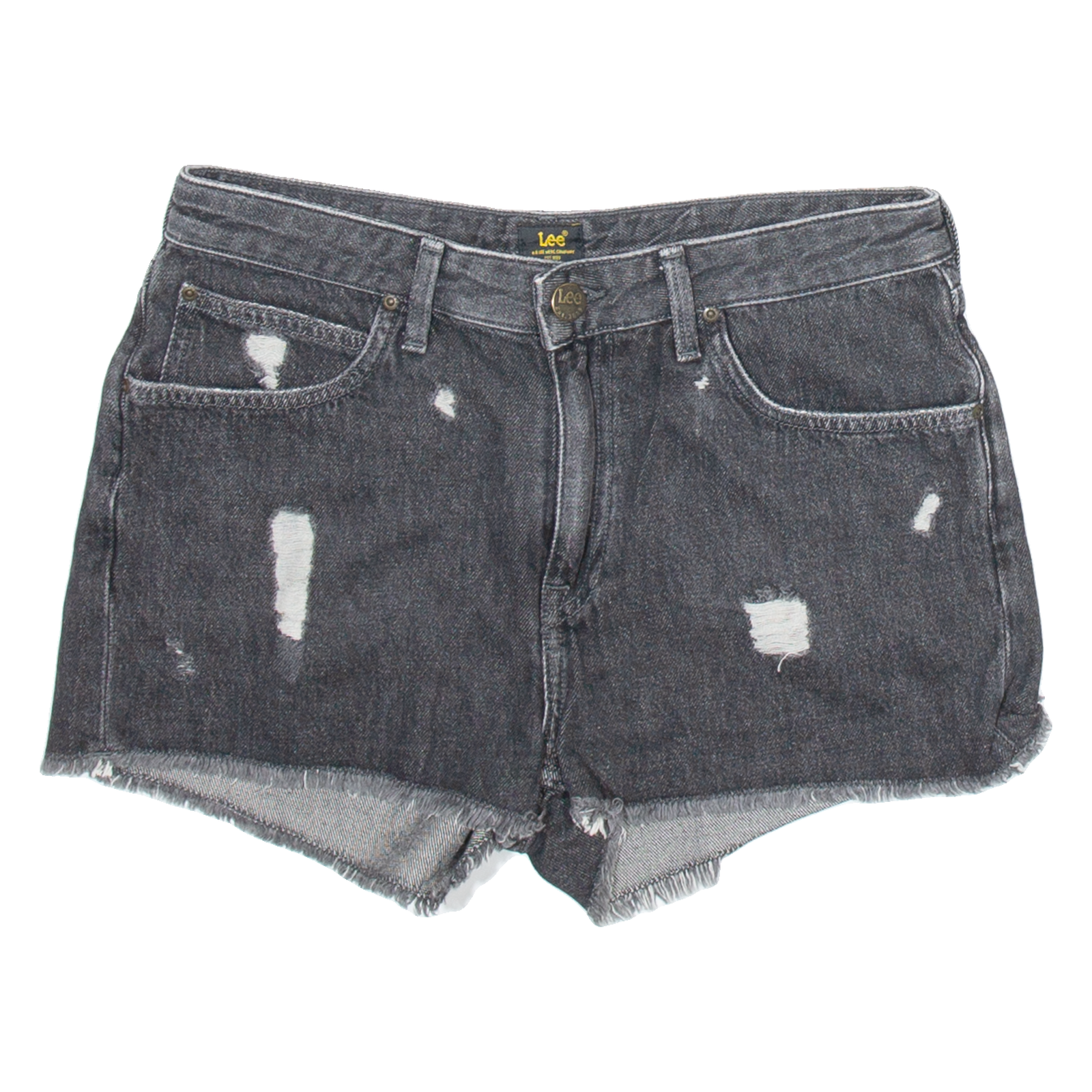 Buy LEE Distressed Womens Denim Shorts Black M W32 Refurbished - $23.39 LEE Distressed Womens Denim Shorts Black M W32 Refurbished - N/A refurbished available on Cerqular