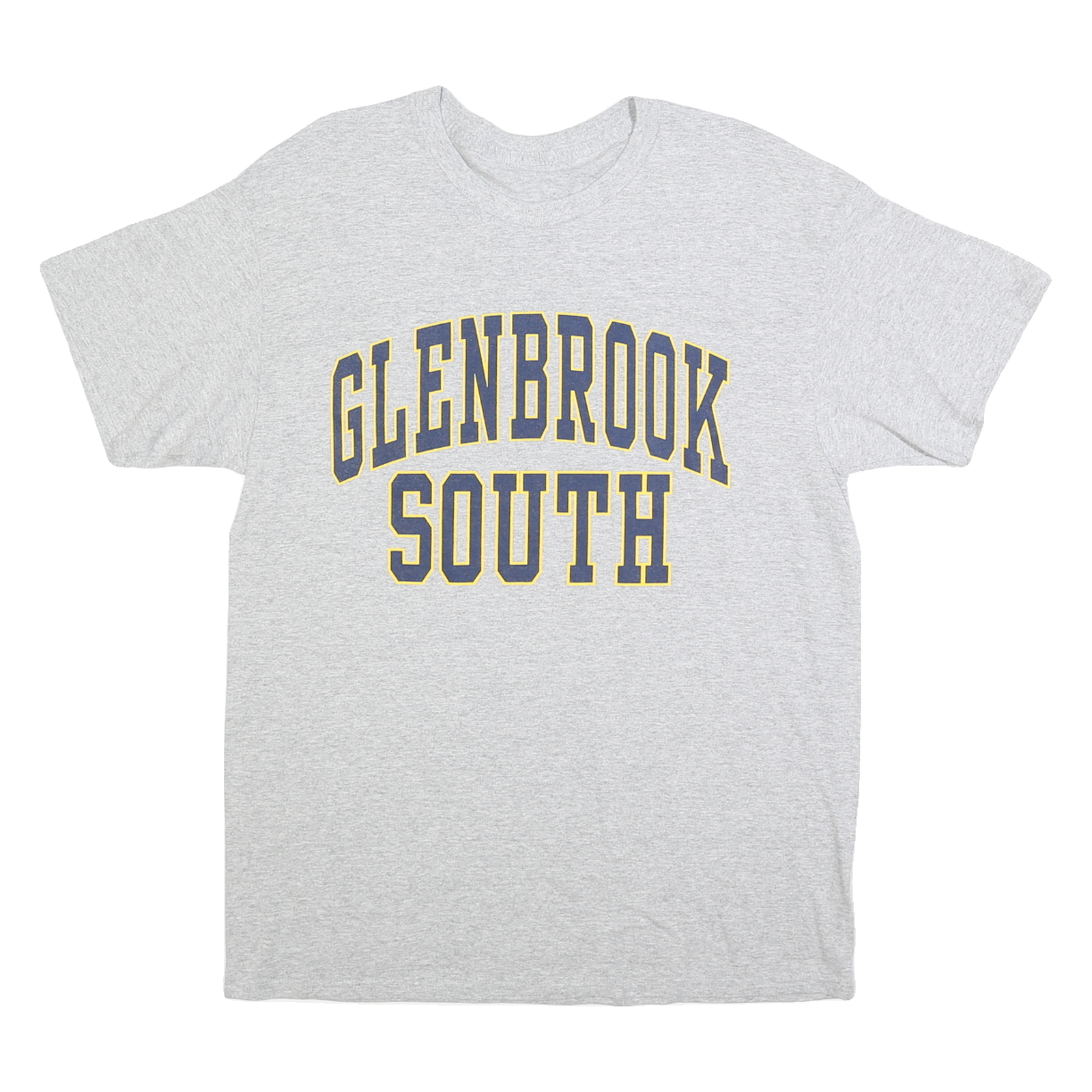 Mens Grey Glenbrook South Graphic T-Shirt L Short Sleeve Crew Neck Casual Cotton Refurbished - N/A refurbished available on Cerqular