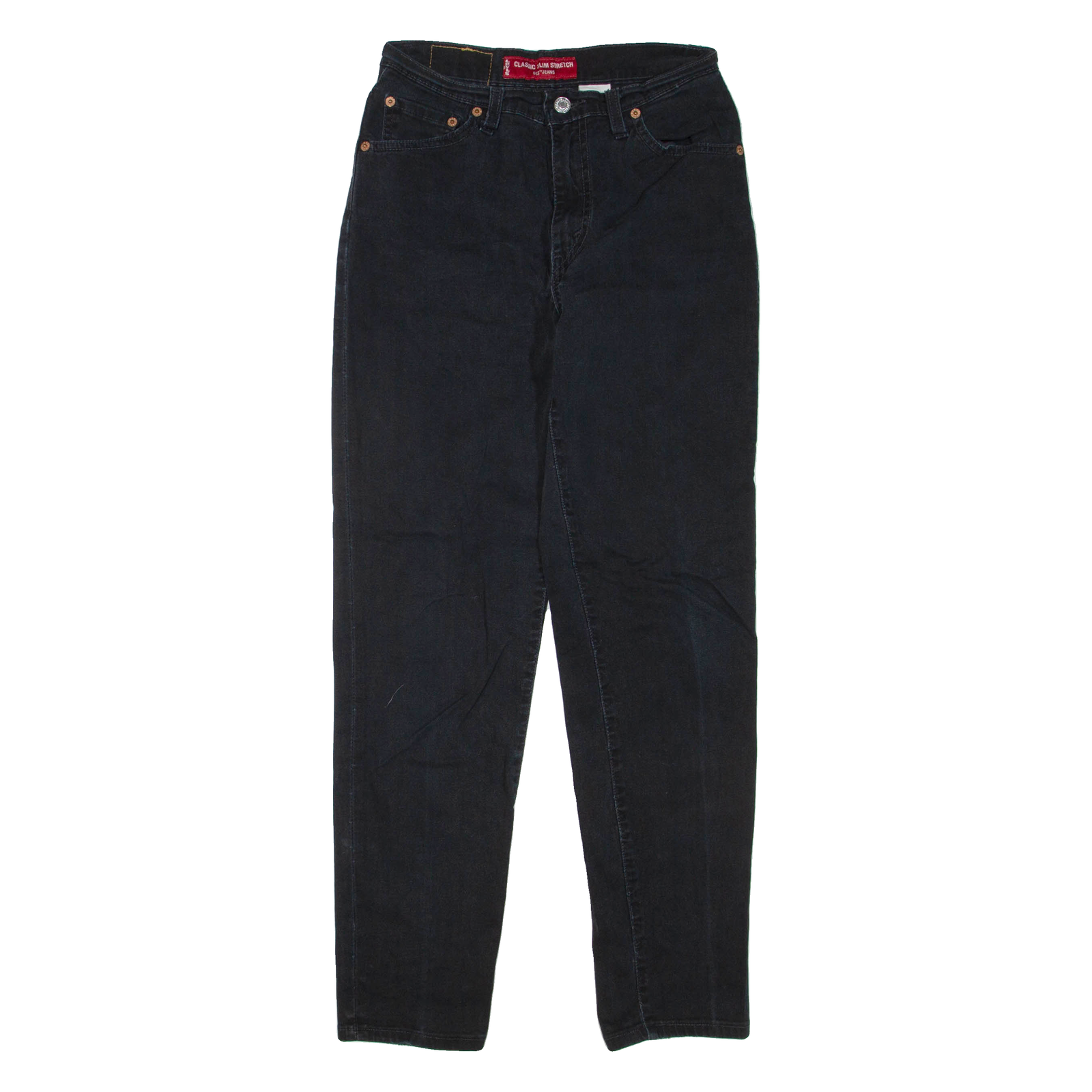 LEVI'S 512 Jeans Womens Black Slim Tapered W26 L30 Refurbished - N/A refurbished available on Cerqular