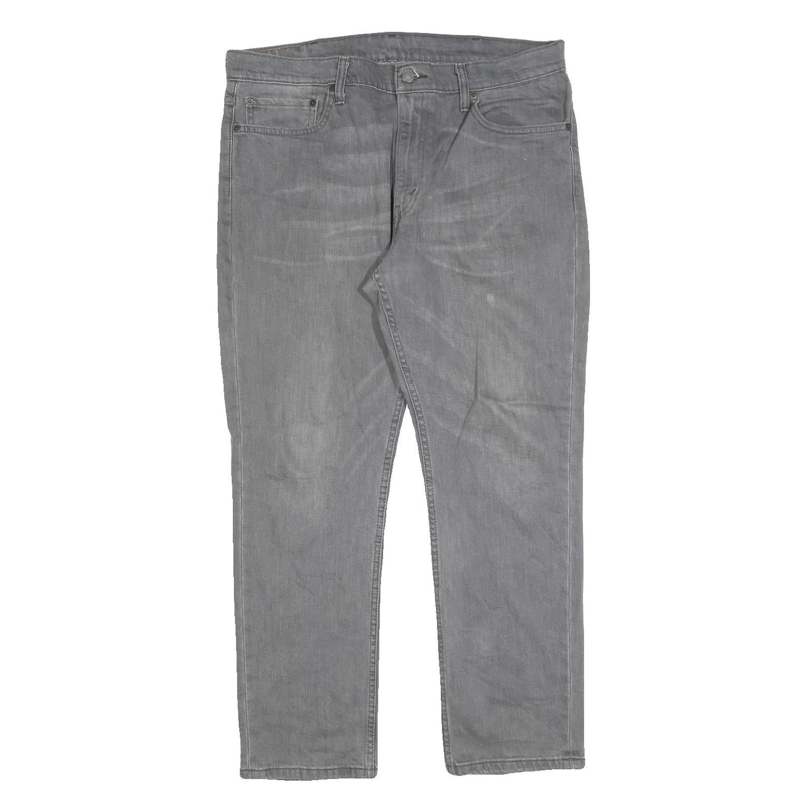 LEVI'S 511 Slim Mens Jeans Grey Slim Slim Denim Medium W38 L30 Classic Fit Zip Refurbished - N/A refurbished available on Cerqular