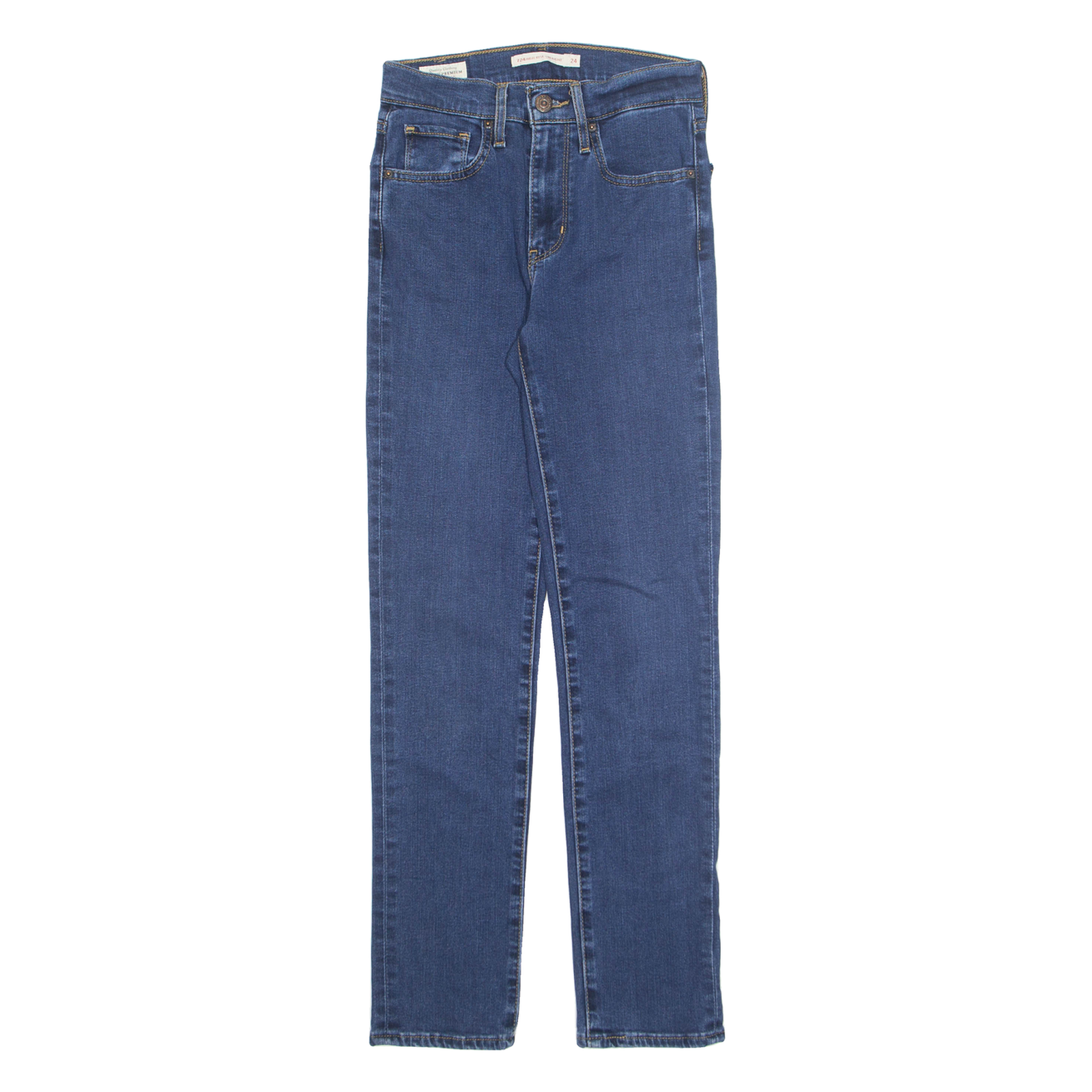 Buy LEVI'S Womens Jeans Blue Regular Straight W24 L28 Refurbished - $36.39 LEVI'S Womens Jeans Blue Regular Straight W24 L28 Refurbished - N/A refurbished available on Cerqular
