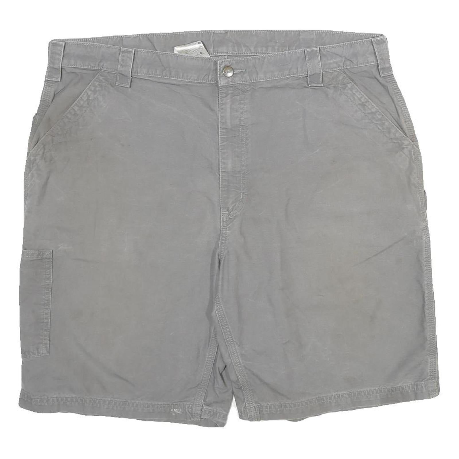 CARHARTT Mens Shorts Grey Casual Cotton 2XL W42 Workwear Pockets Refurbished - N/A refurbished available on Cerqular