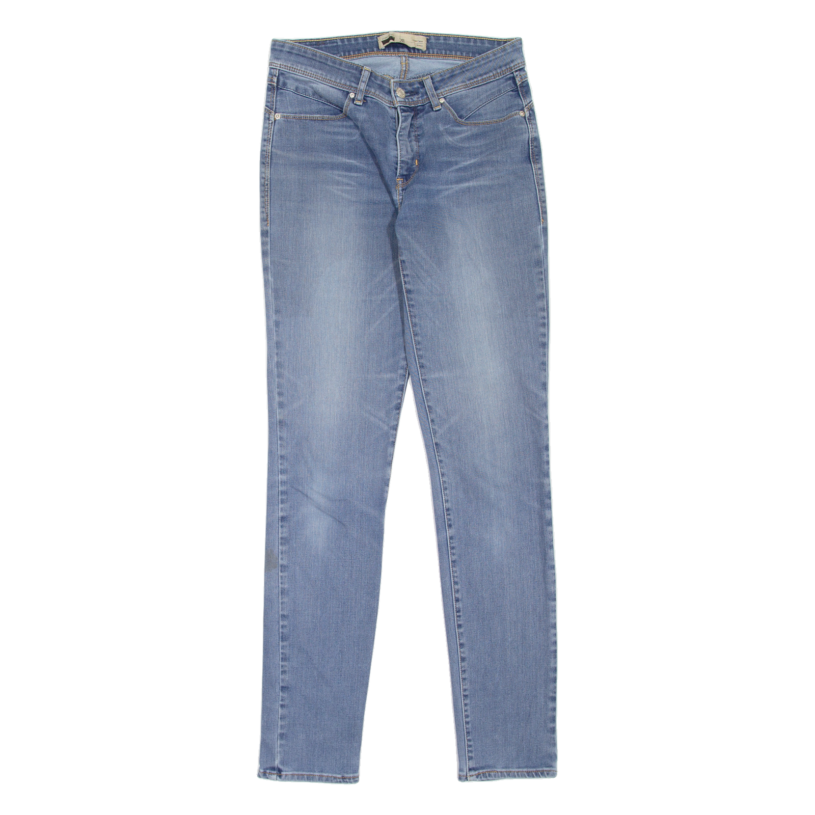LEVI'S Revel Womens Jeans Blue Slim Skinny Stone Wash W28 L34 Refurbished - N/A refurbished available on Cerqular