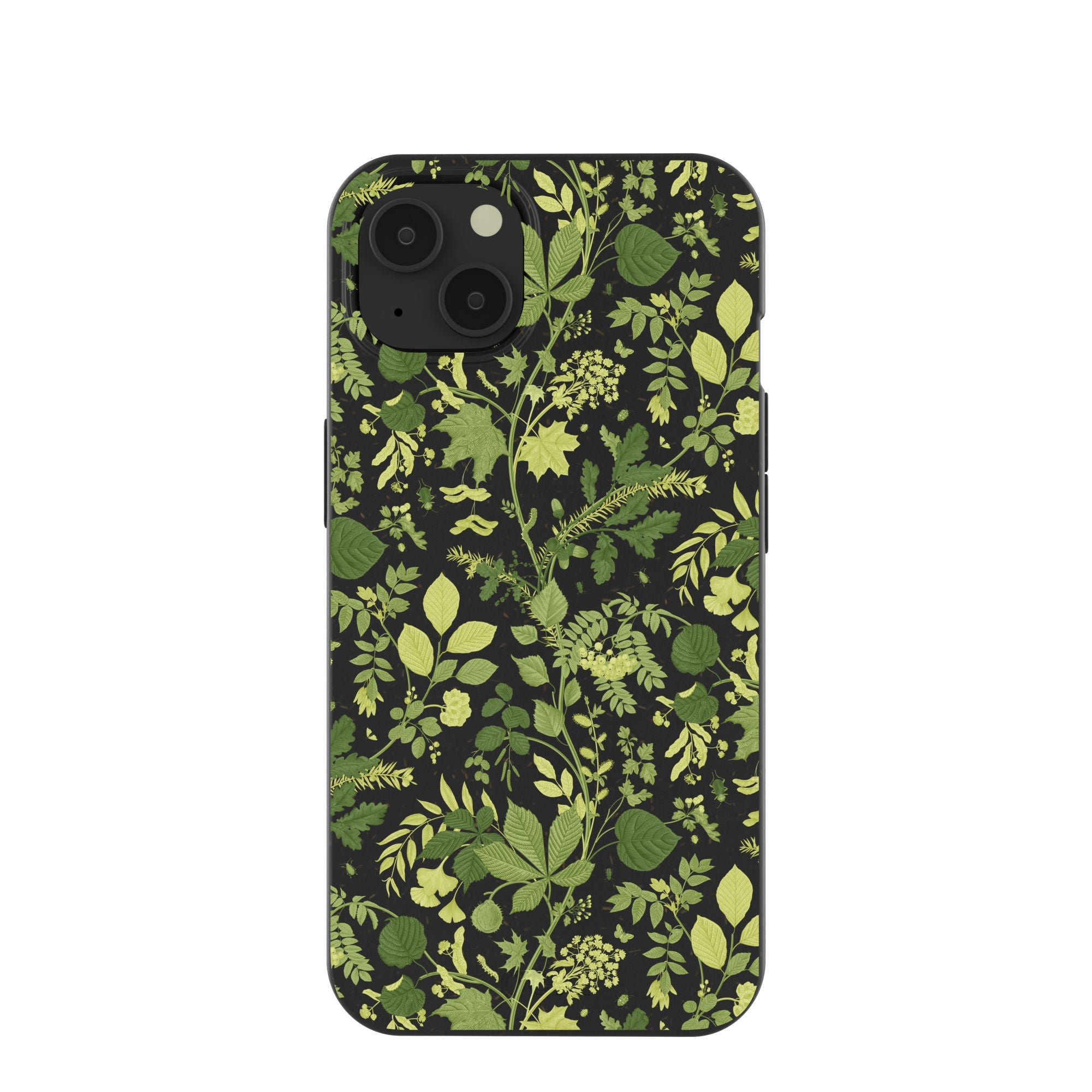 Black Evergreen iPhone 13 Case Refurbished - Pela Case refurbished available on Cerqular