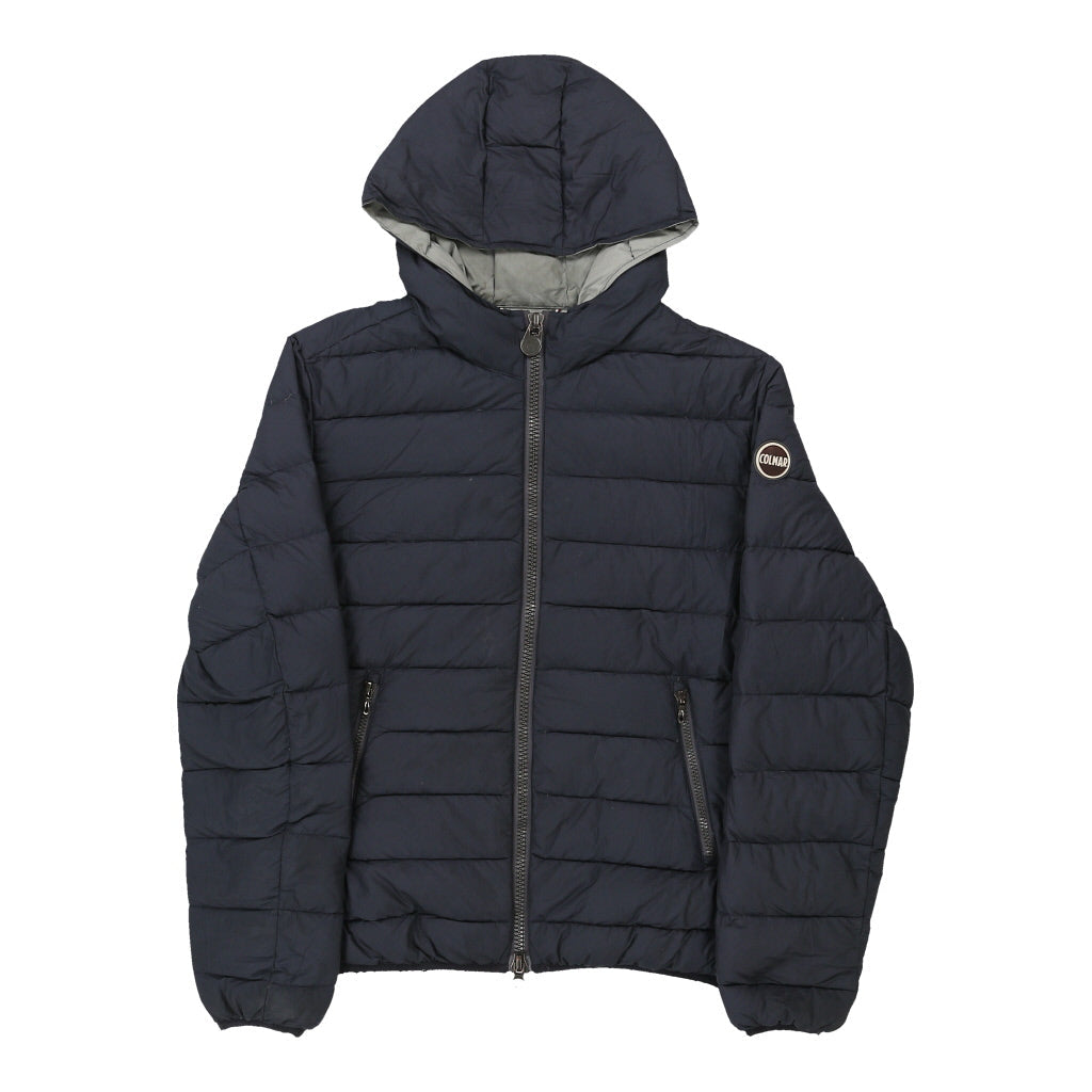 Colmar Puffer - Small Navy Polyester Refurbished - Thrifted (note: this is a term often used to describe second- refurbished available on Cerqular