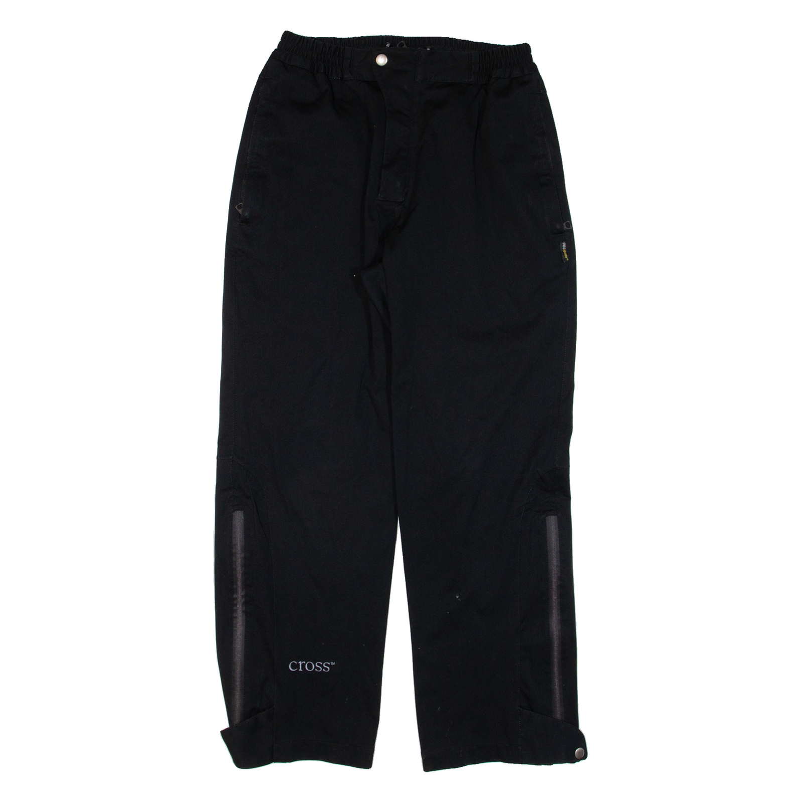 CROSS Womens Trousers Black Regular Straight W26 L26 Refurbished - N/A refurbished available on Cerqular