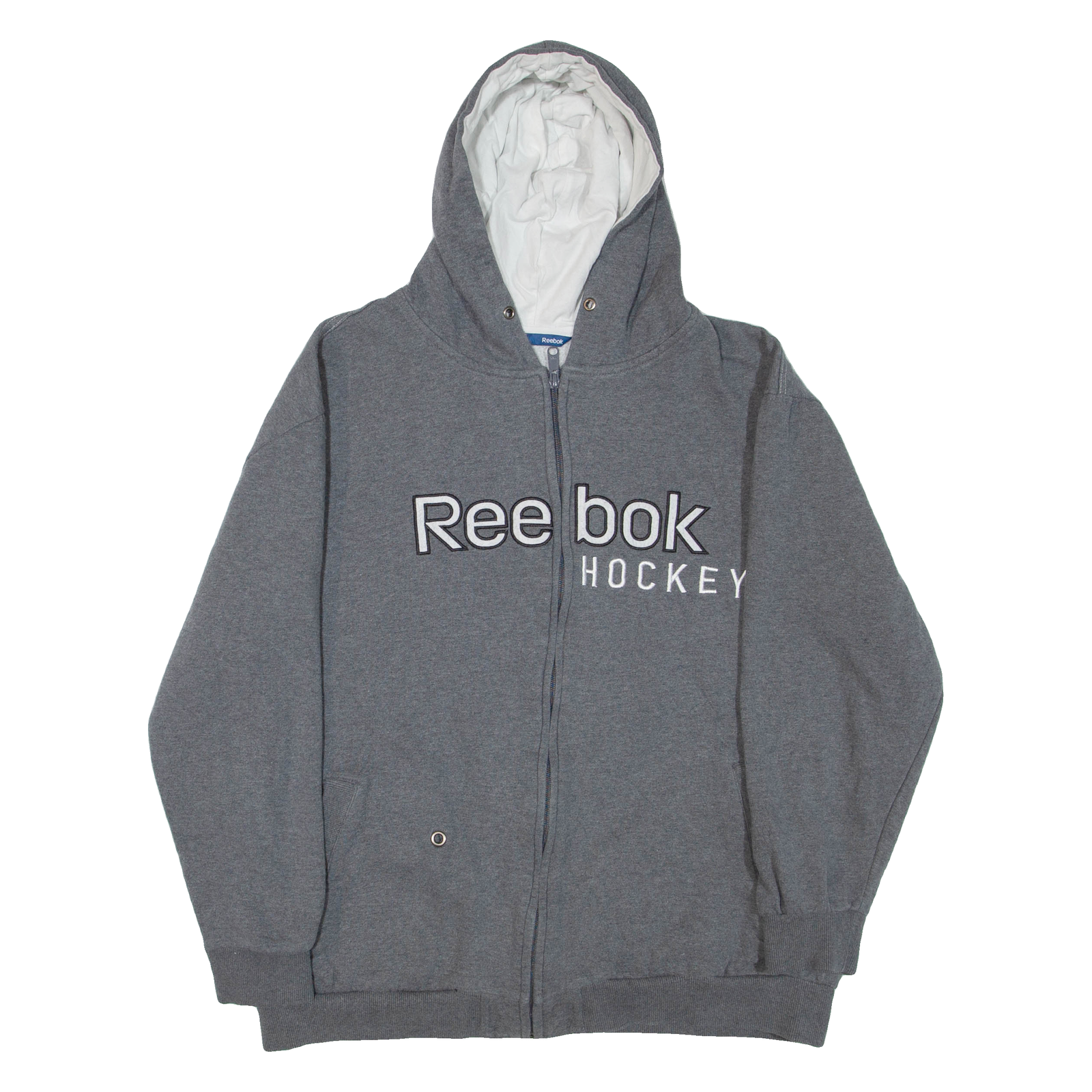 Buy REEBOK Hockey Mens Grey Hoodie Full Zip XL Refurbished - $28.59 REEBOK Hockey Mens Grey Hoodie Full Zip XL Refurbished - N/A refurbished available on Cerqular