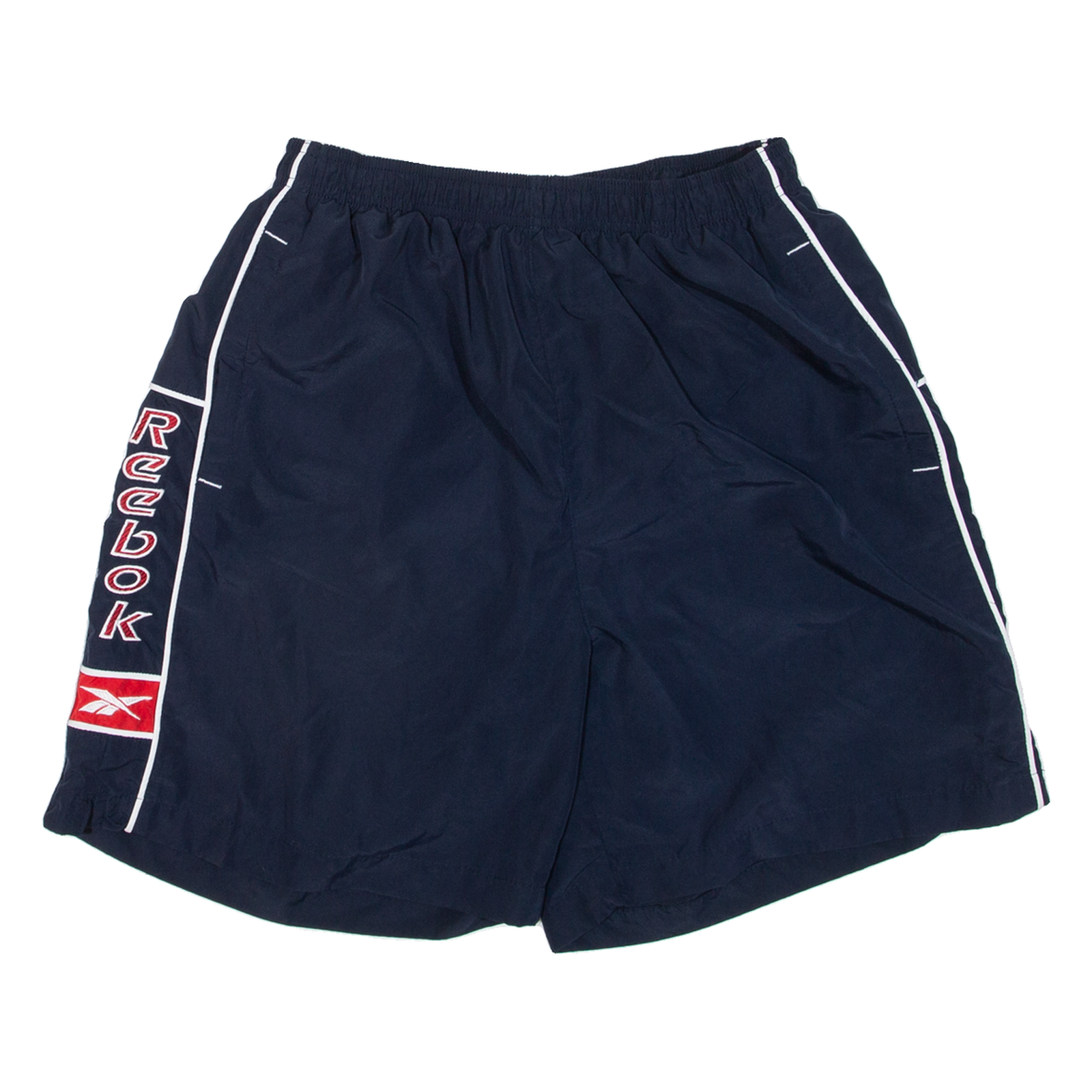REEBOK Mesh Lining Mens Swimming Shorts Blue Relaxed L W28 Refurbished - N/A refurbished available on Cerqular