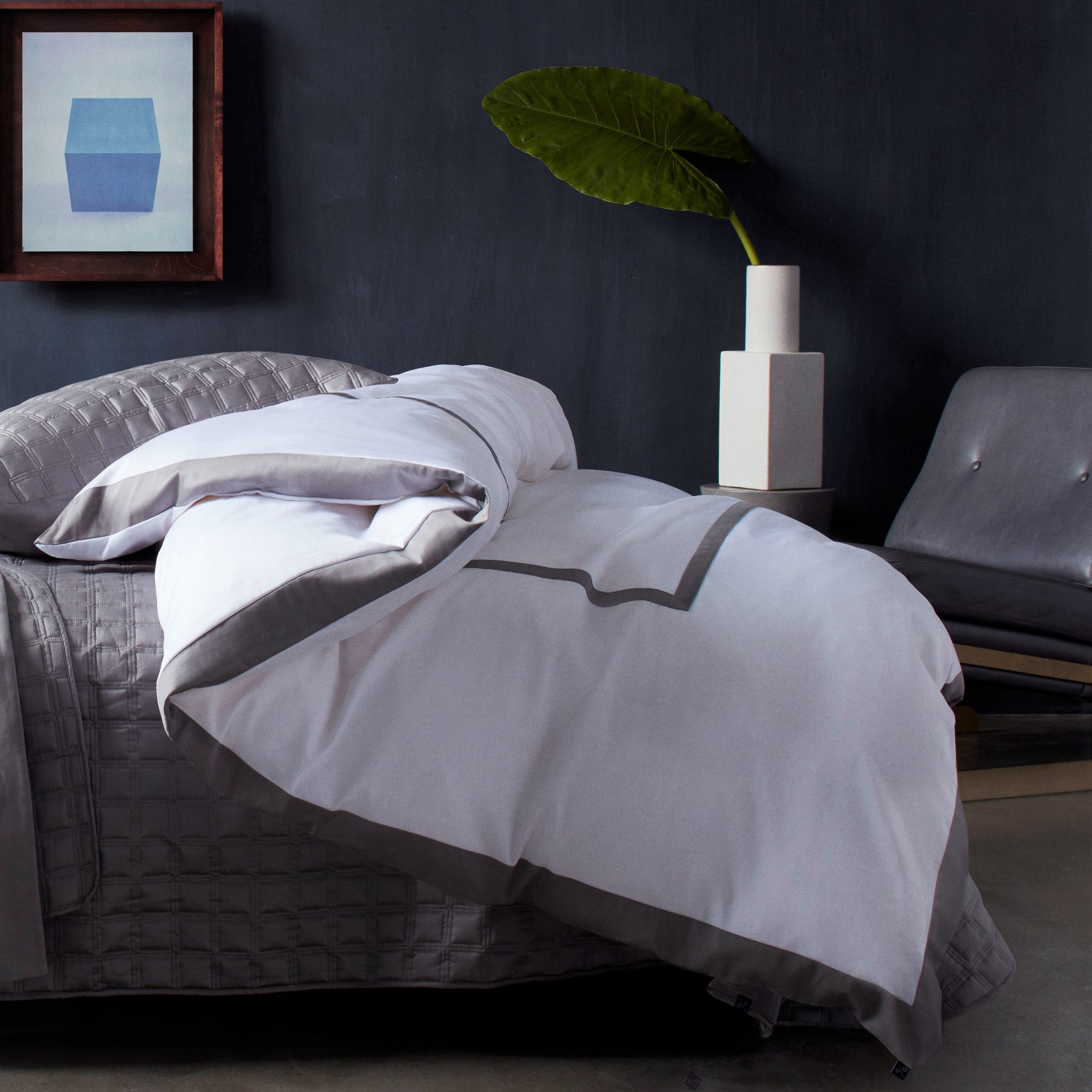 Duvet Cover | Size: Full/Queen | Color: Blue | Touch: Percale Refurbished - N/A refurbished available on Cerqular