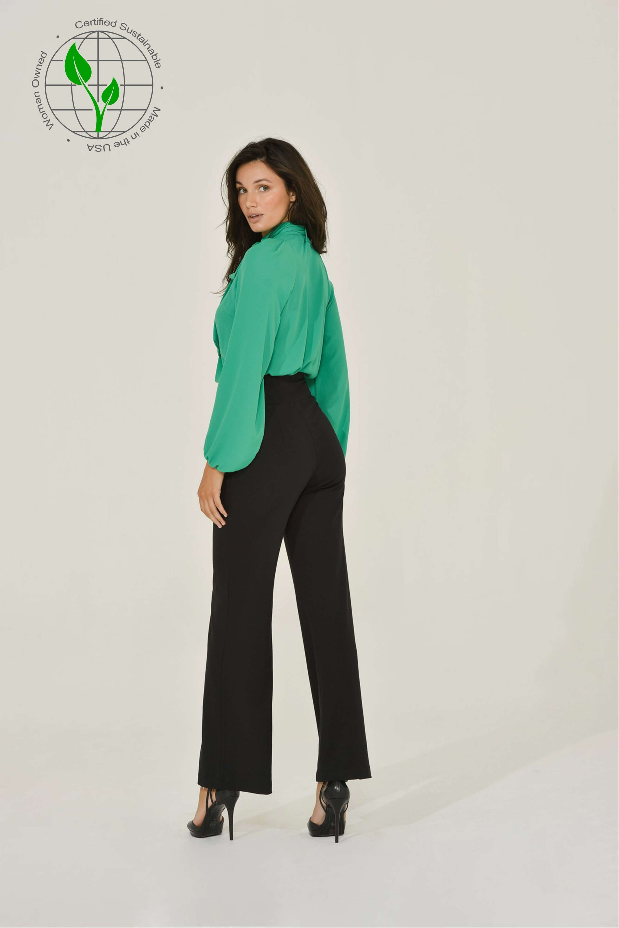 Palazzo Pant | Size: M | Color: black Refurbished - N/A (Intention Fashion is not a well-known brand) refurbished available on Cerqular