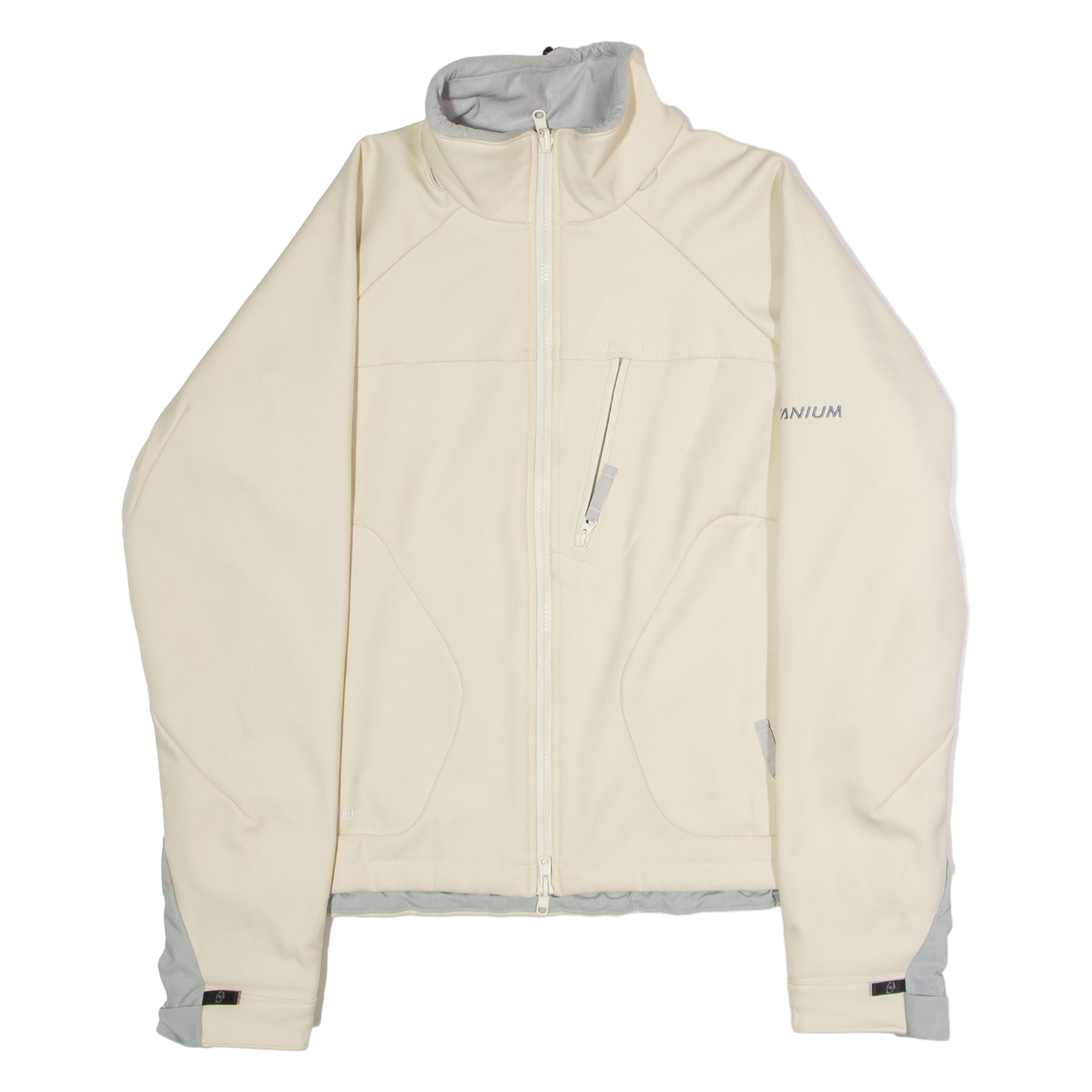 COLUMBIA Womens Shell Jacket Cream XL Refurbished - N/A refurbished available on Cerqular