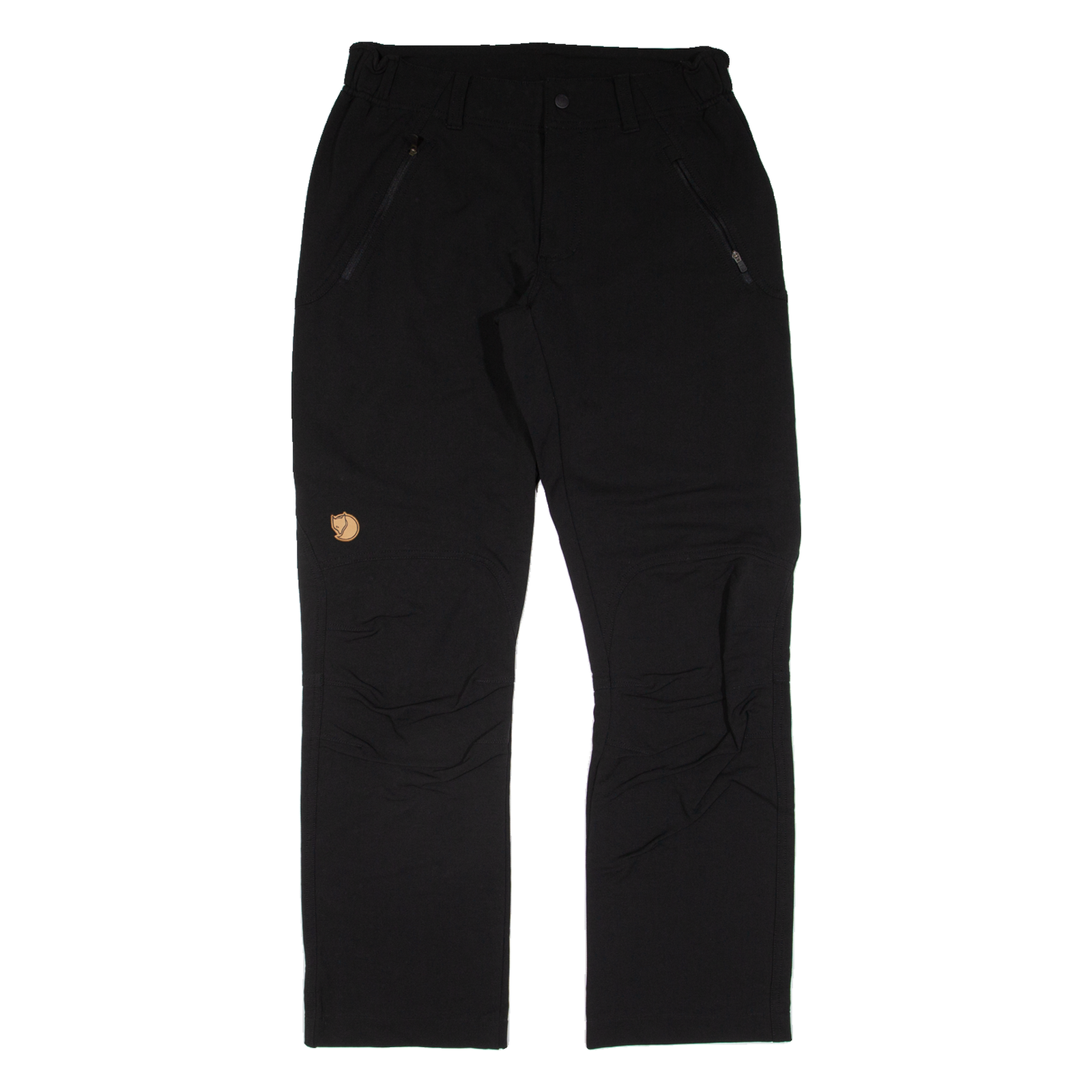 FJÄLLRÄVEN Outdoor Womens Trousers Black Relaxed Tapered W28 L28 Refurbished - N/A refurbished available on Cerqular