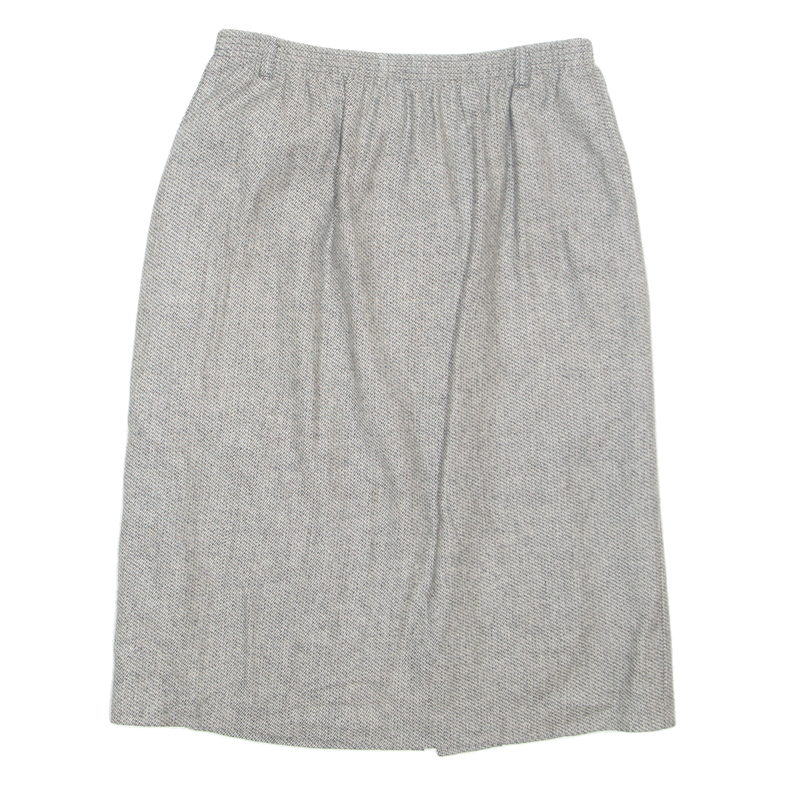 ALFRED DUNNER Womens Pencil Skirt Grey Midi Wool M Refurbished - N/A refurbished available on Cerqular