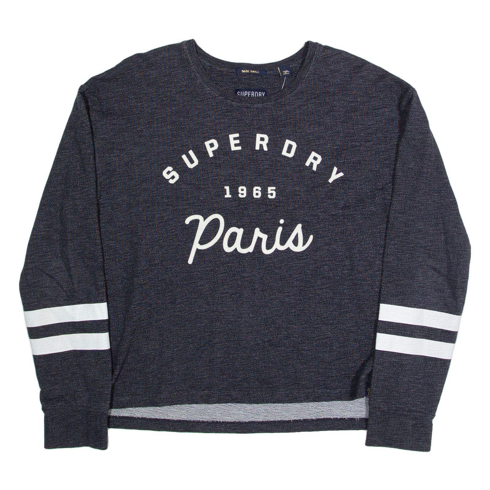 SUPERDRY Womens Sweatshirt Blue S Refurbished - N/A refurbished available on Cerqular