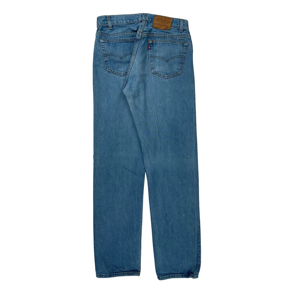 Buy 501 Levis Jeans - 30W 30L Blue Denim Refurbished - $46.89 501 Levis Jeans - 30W 30L Blue Denim Refurbished - Thrifted (note: this is a term often used to describe second- refurbished available on Cerqular
