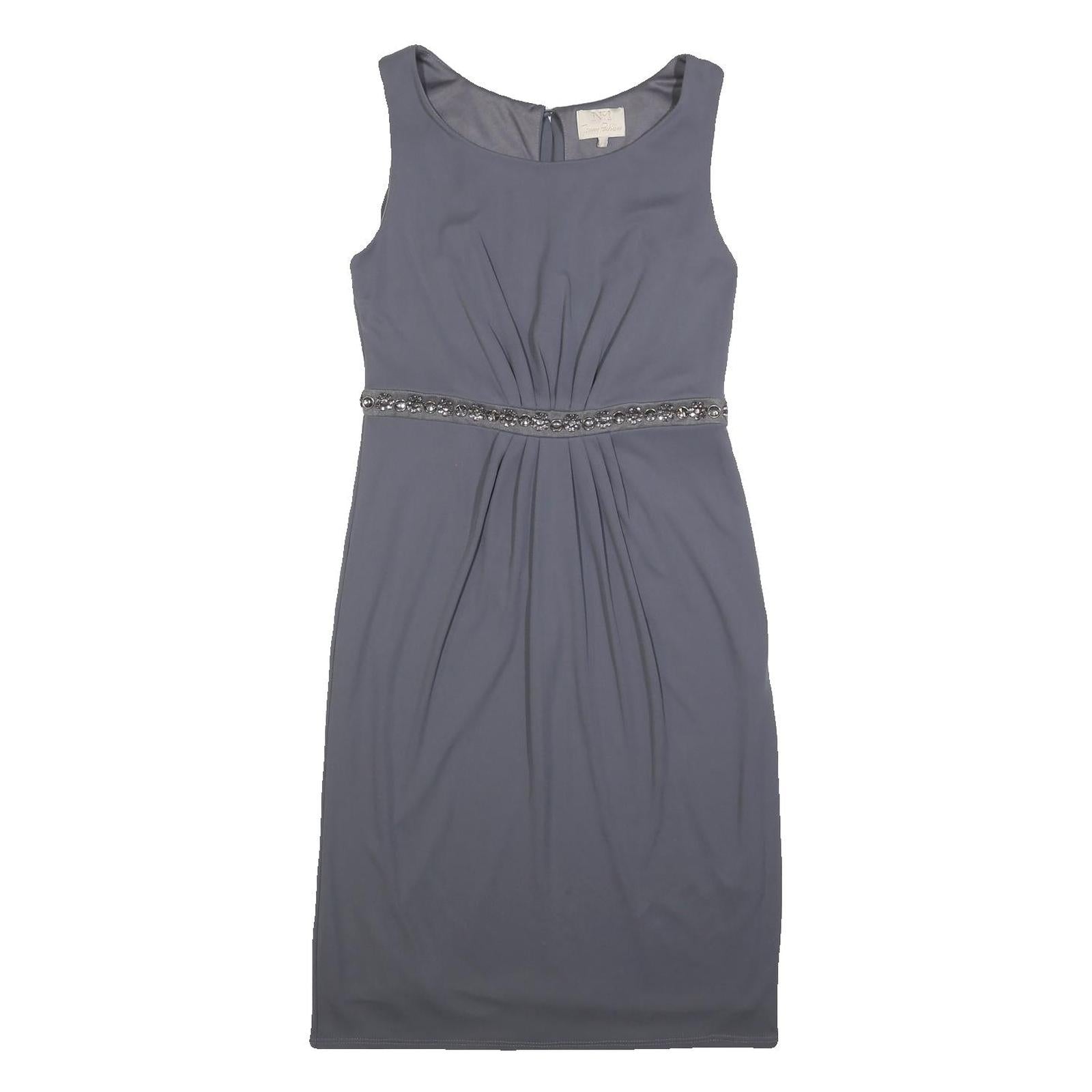 Buy JENNY PACKHAM Womens Blue Sleeveless Sheath Polyester Blend Dress UK 12 Refurbished - $41.59 JENNY PACKHAM Womens Blue Sleeveless Sheath Polyester Blend Dress UK 12 Refurbished - N/A refurbished available on Cerqular