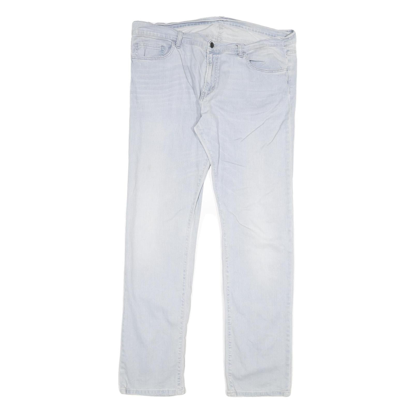 CARHARTT Mens Regular Fit Blue Denim Jeans W40 L34 Cotton Blend Zip Pockets Refurbished - N/A refurbished available on Cerqular