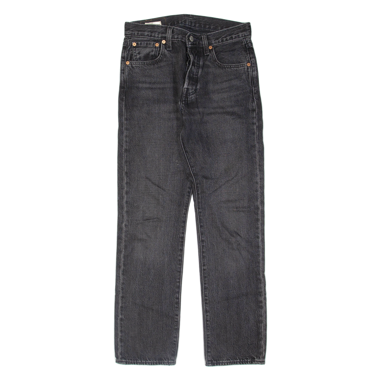 LEVI'S 501 BIG E Jeans Mens Grey Regular Straight W27 L30 Refurbished - N/A refurbished available on Cerqular