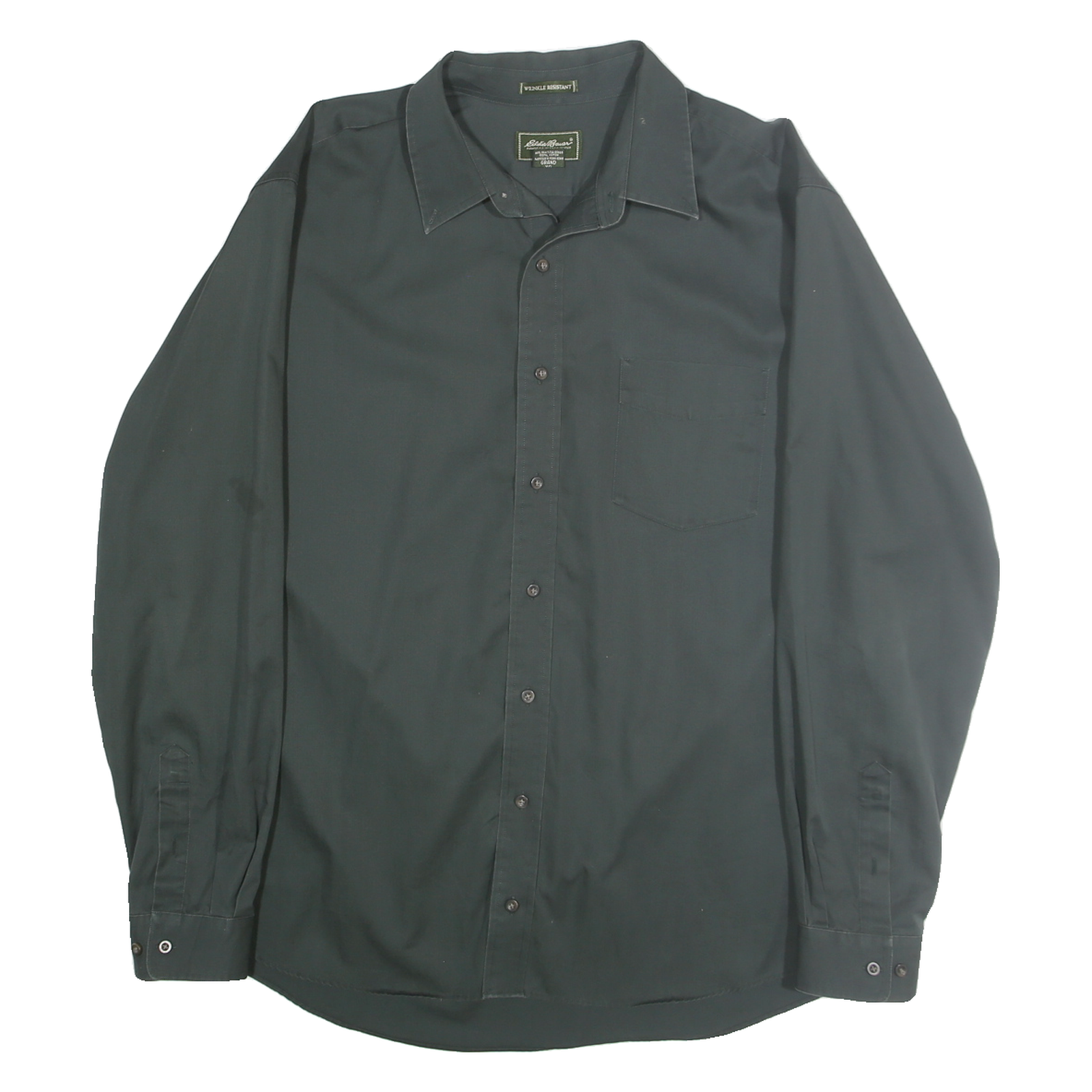 Buy EDDIE BAUER Mens Black Plain Shirt 2XL Long Sleeve Button-Down Formal Casual Refurbished - $36.39 EDDIE BAUER Mens Black Plain Shirt 2XL Long Sleeve Button-Down Formal Casual Refurbished - N/A refurbished available on Cerqular