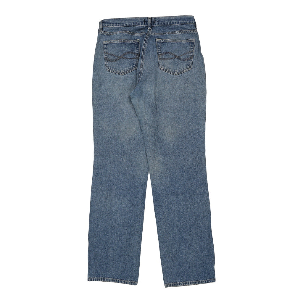 Oviesse Jeans - Large Blue Cotton Refurbished - Thrifted (note: this is a term often used to describe second- refurbished available on Cerqular