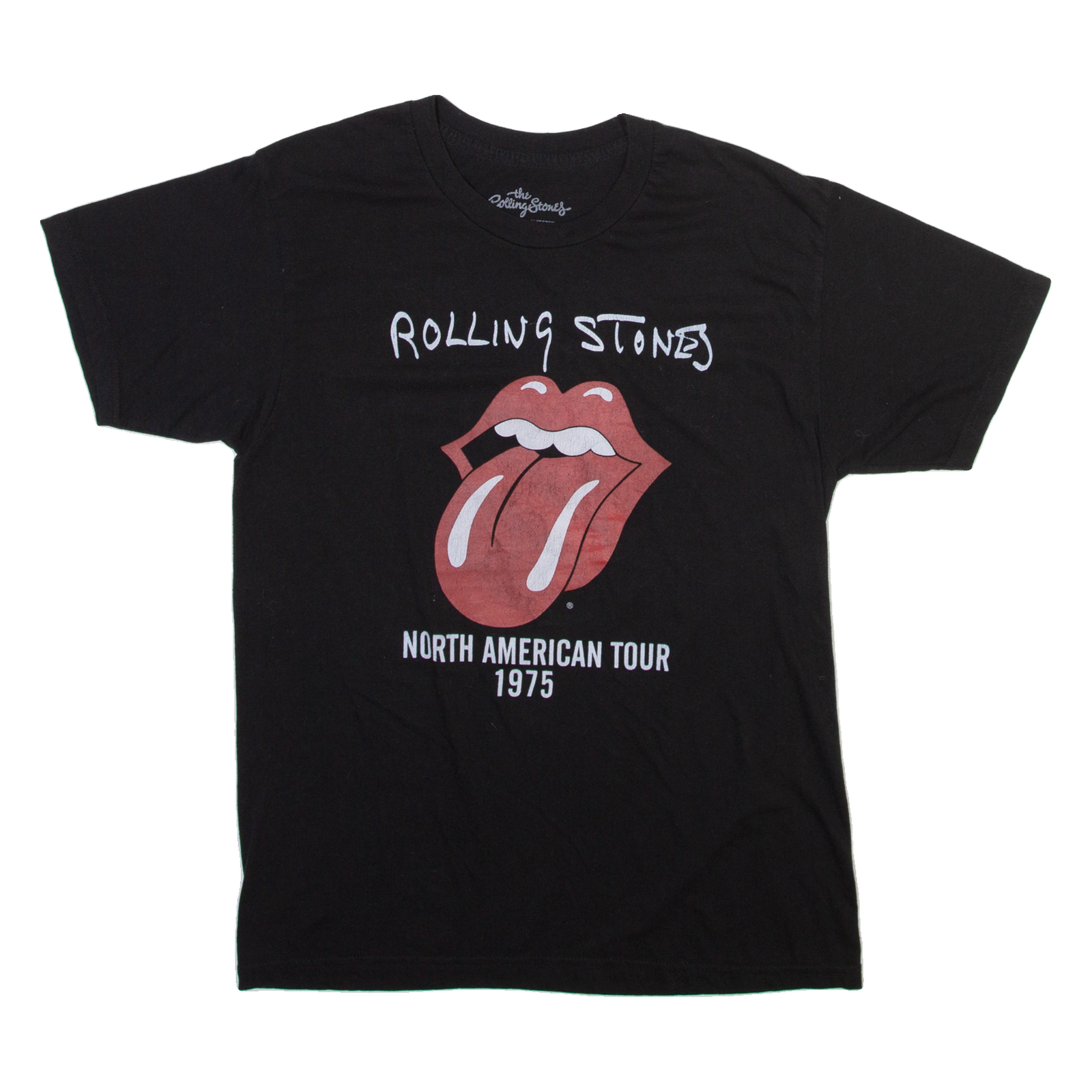 THE ROLLING STONES Mens Band T-Shirt Black M Refurbished - N/A refurbished available on Cerqular